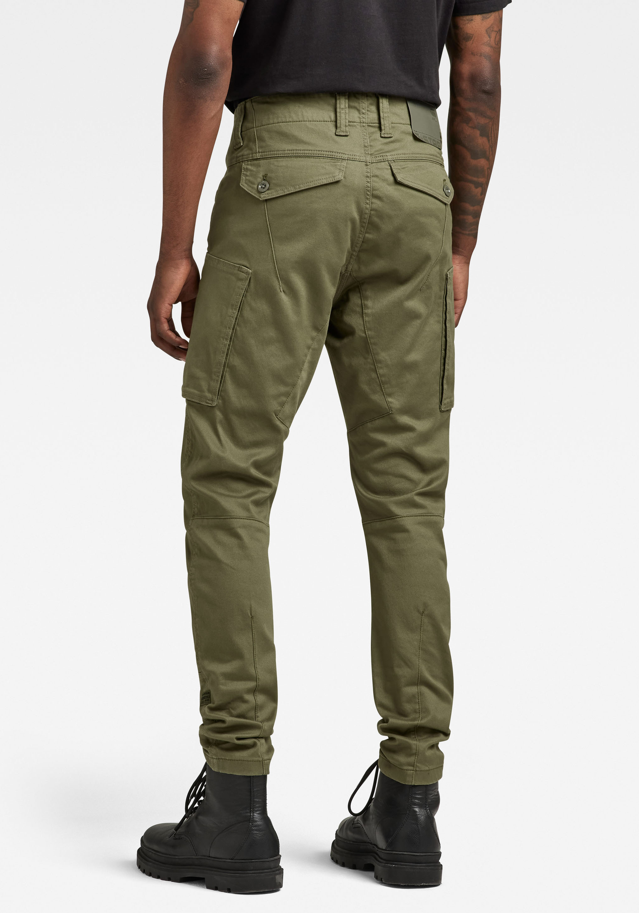 g-star raw -  Cargohose "Zip Pocket 3D Skinny Cargohose", verdeckter Reißverschluss - 3D-Effekt