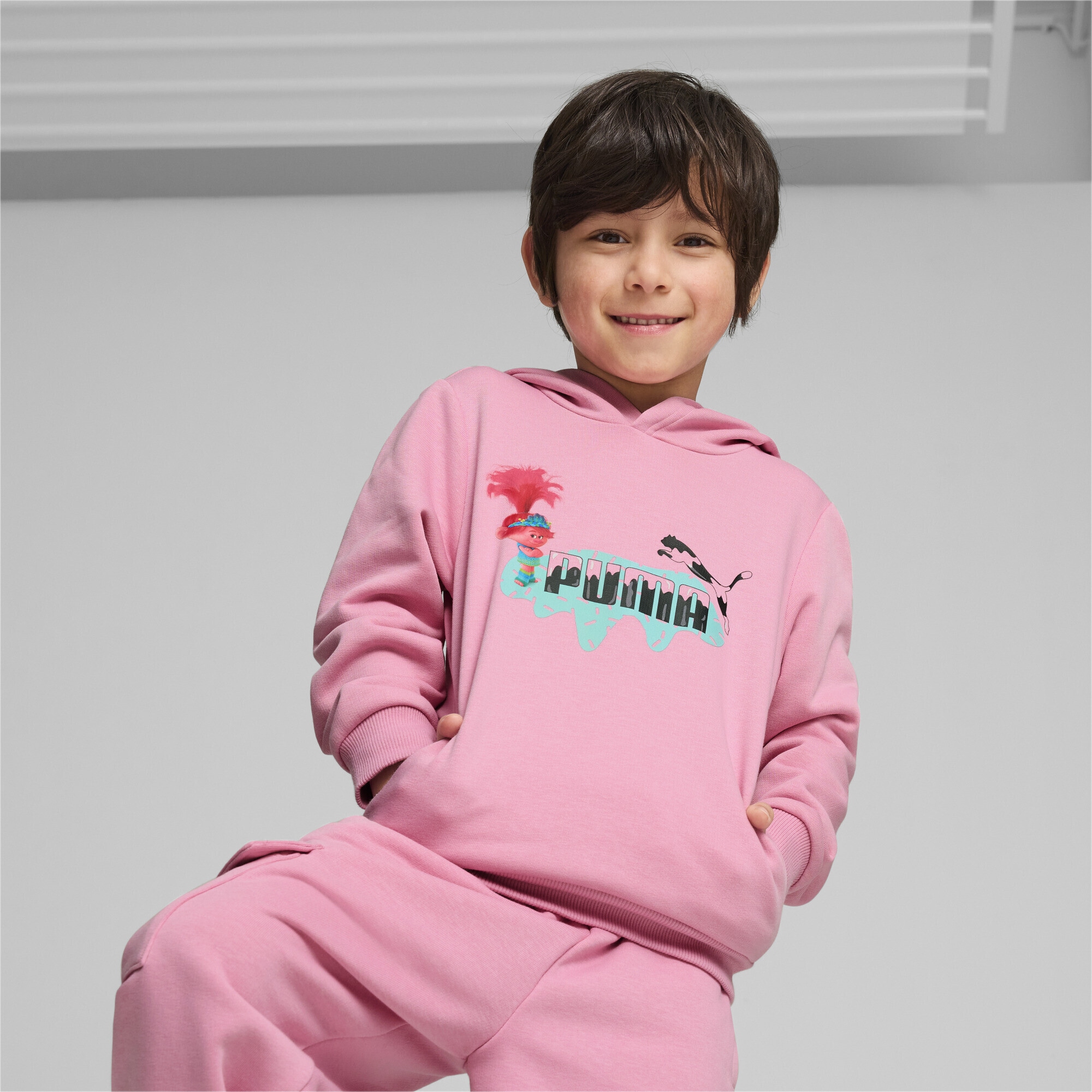 PUMA Kapuzenpullover »PUMA x TROLLS Hoodie Jungen«