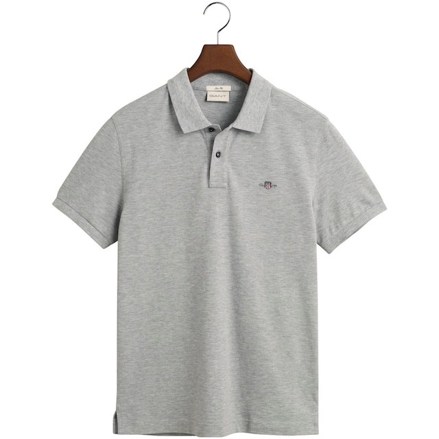 Gant Poloshirt »SLIM SHIELD SS PIQUE POLO«, mit Logostickerei auf der Brust  ▷ kaufen | BAUR
