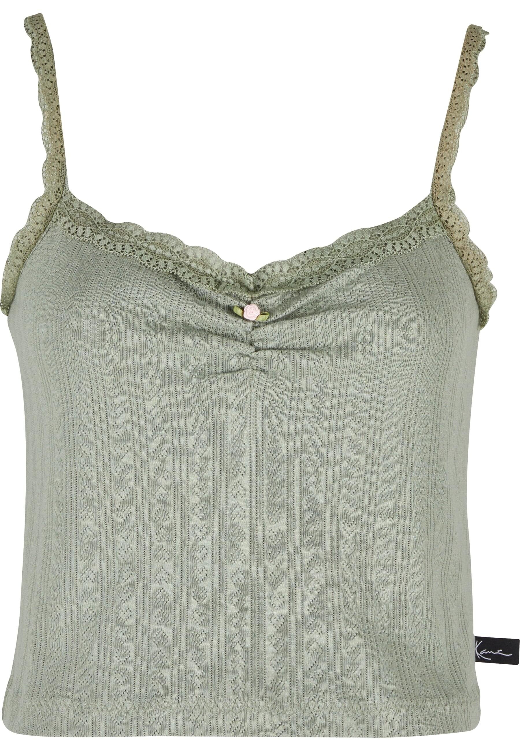 Karl Kani Muskelshirt "Karl Kani Woven Signature Pointelle Top" 1 Stk. tlg. günstig online kaufen