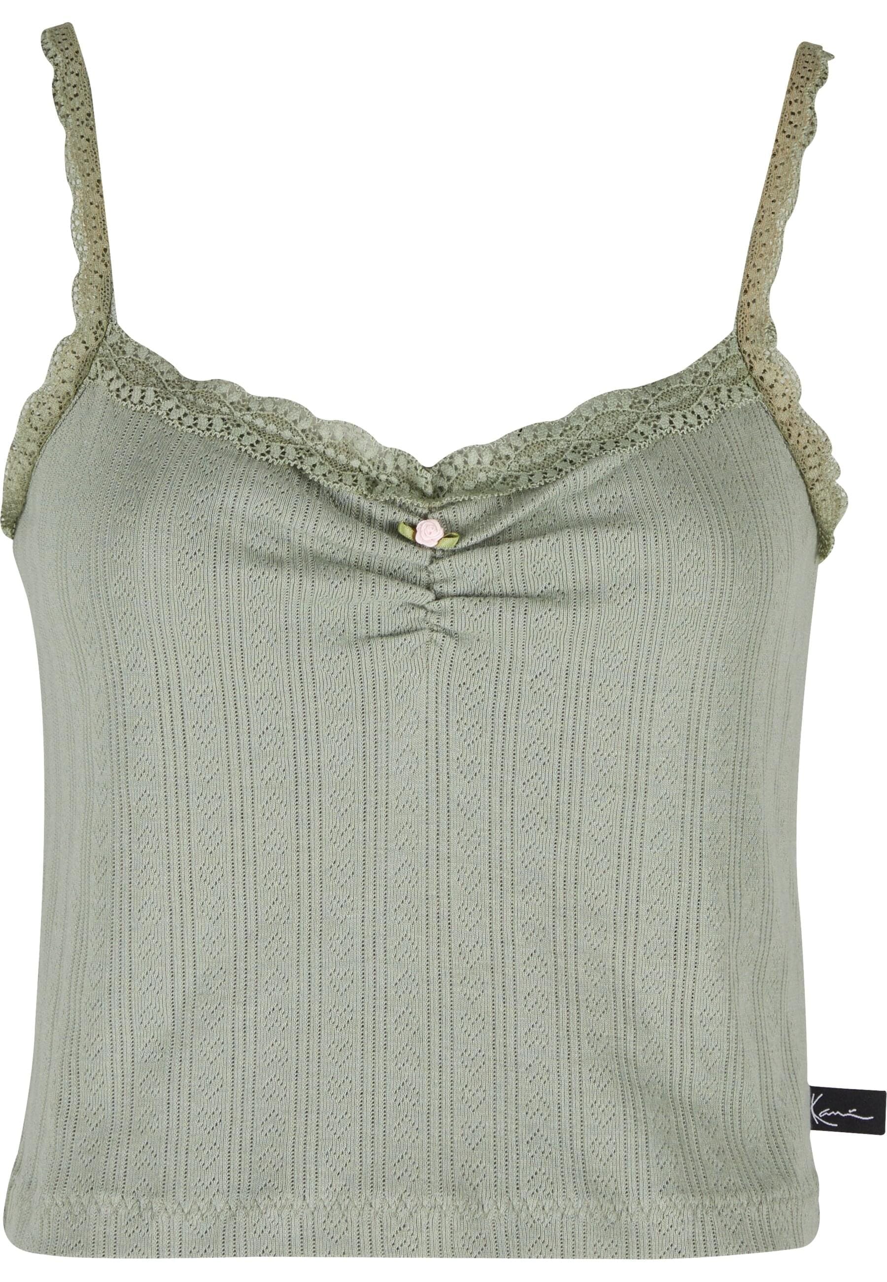 Karl Kani Muskelshirt "Karl Kani Woven Signature Pointelle Top", (1 tlg.) günstig online kaufen