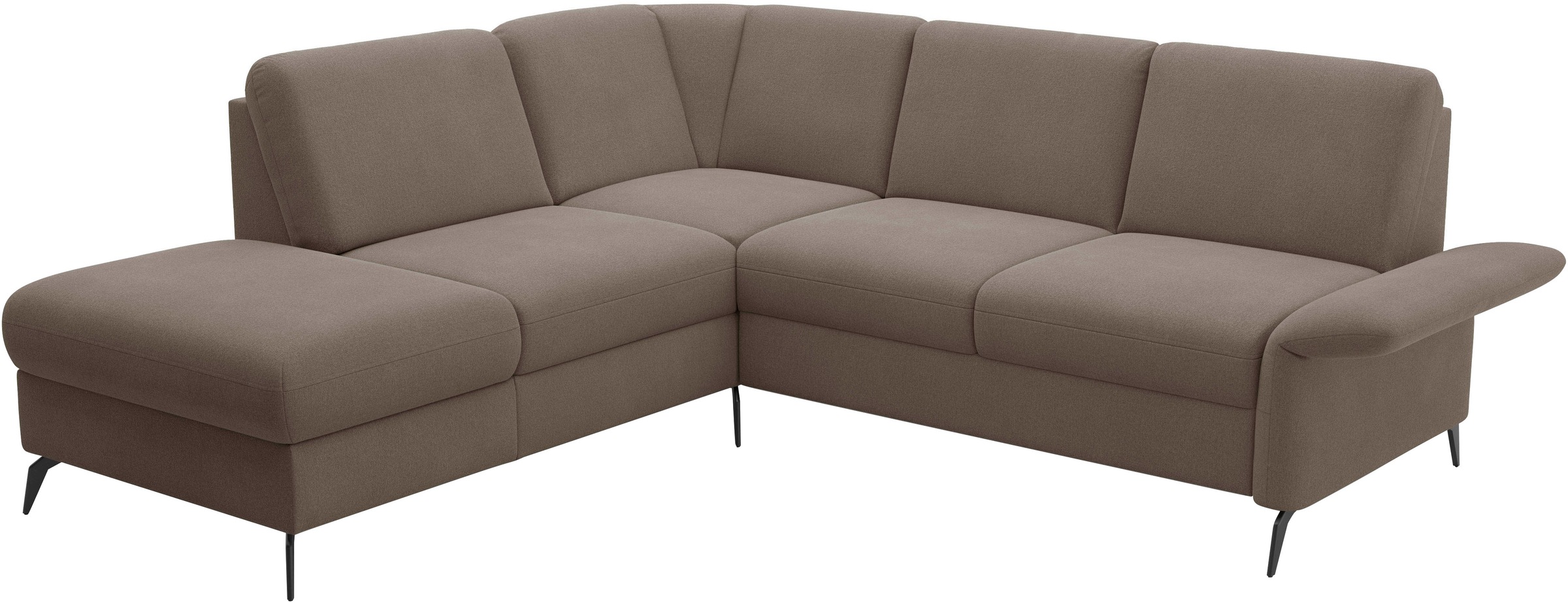 Home affaire Ecksofa »Rochelle«, wahlweise mit Bettfunktion, Bettkasten und Armteilverstellung