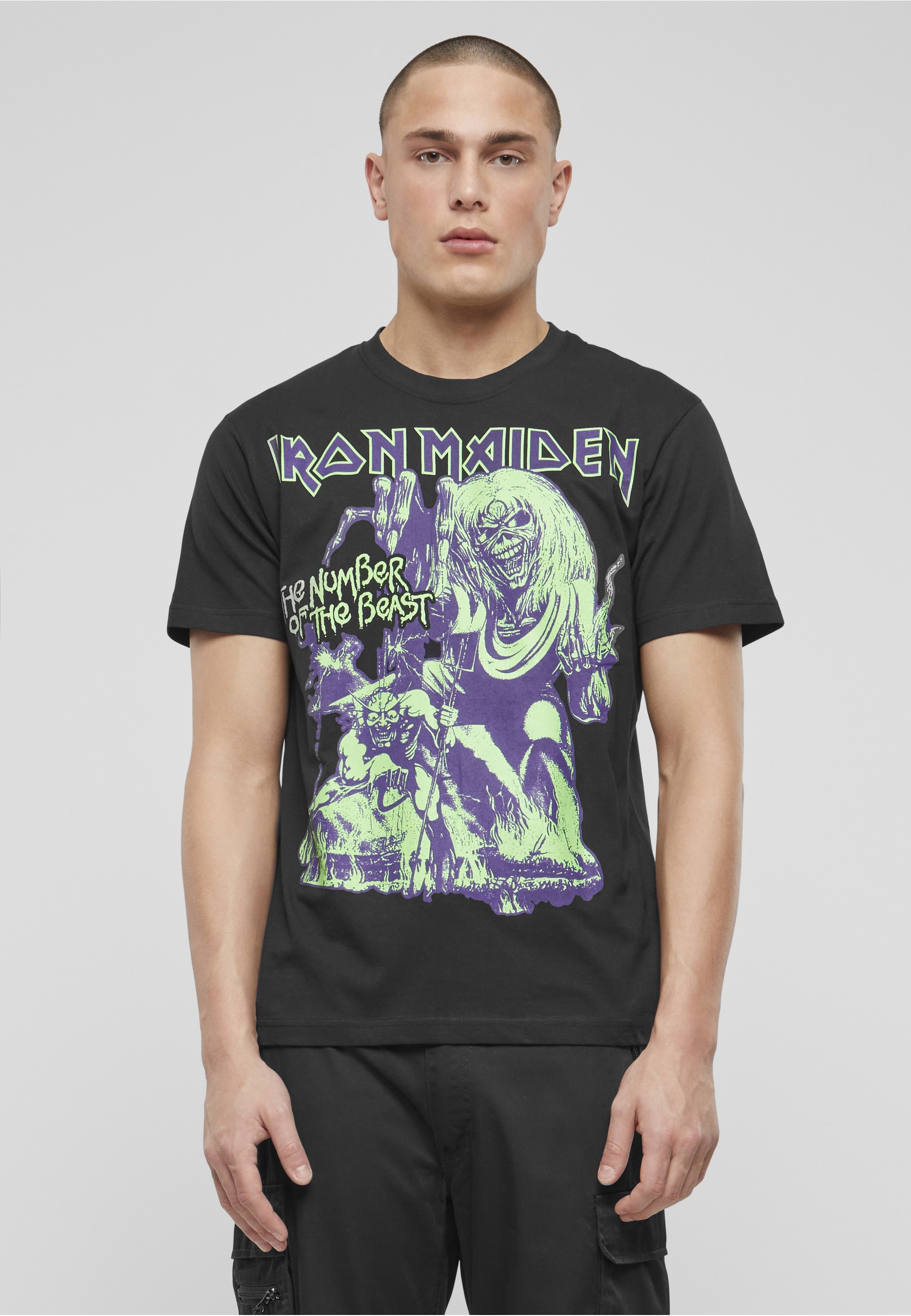Brandit T-Shirt »Brandit Herren Iron Maiden NOTB ( glow in the dark pigment)« 1 Stk.