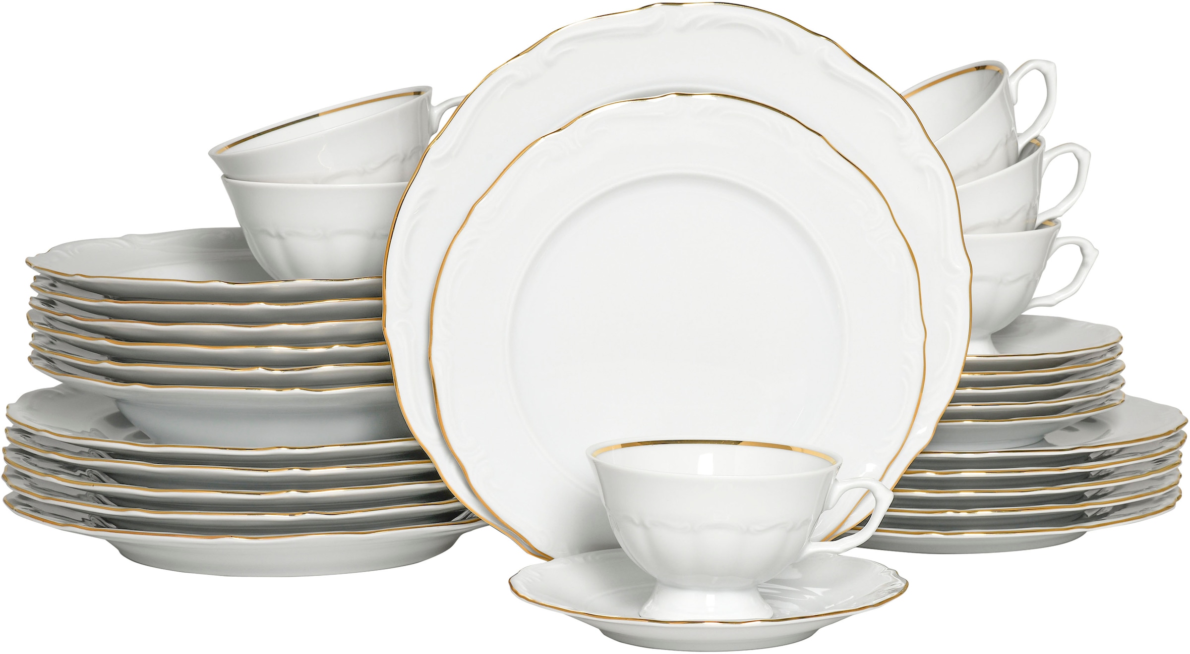 CreaTable Kombiservice "Maria Theresia, Kombi-Service 30-tlg" Traditionelle günstig online kaufen