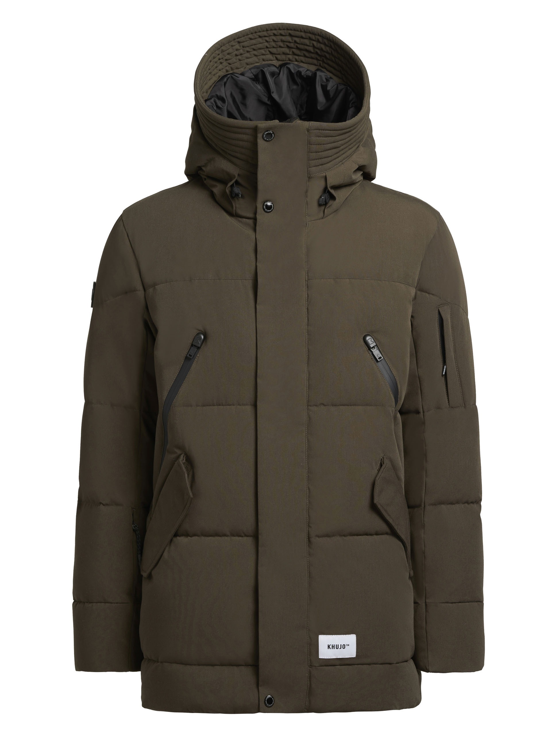 khujo Steppjacke »KANF«, mit Kapuze