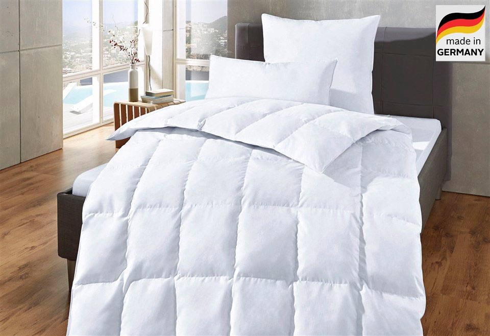 OTTO home Daunenbettdecke + Kopfkissen "Köniz, Bettdecke 135x200&155x220 cm günstig online kaufen