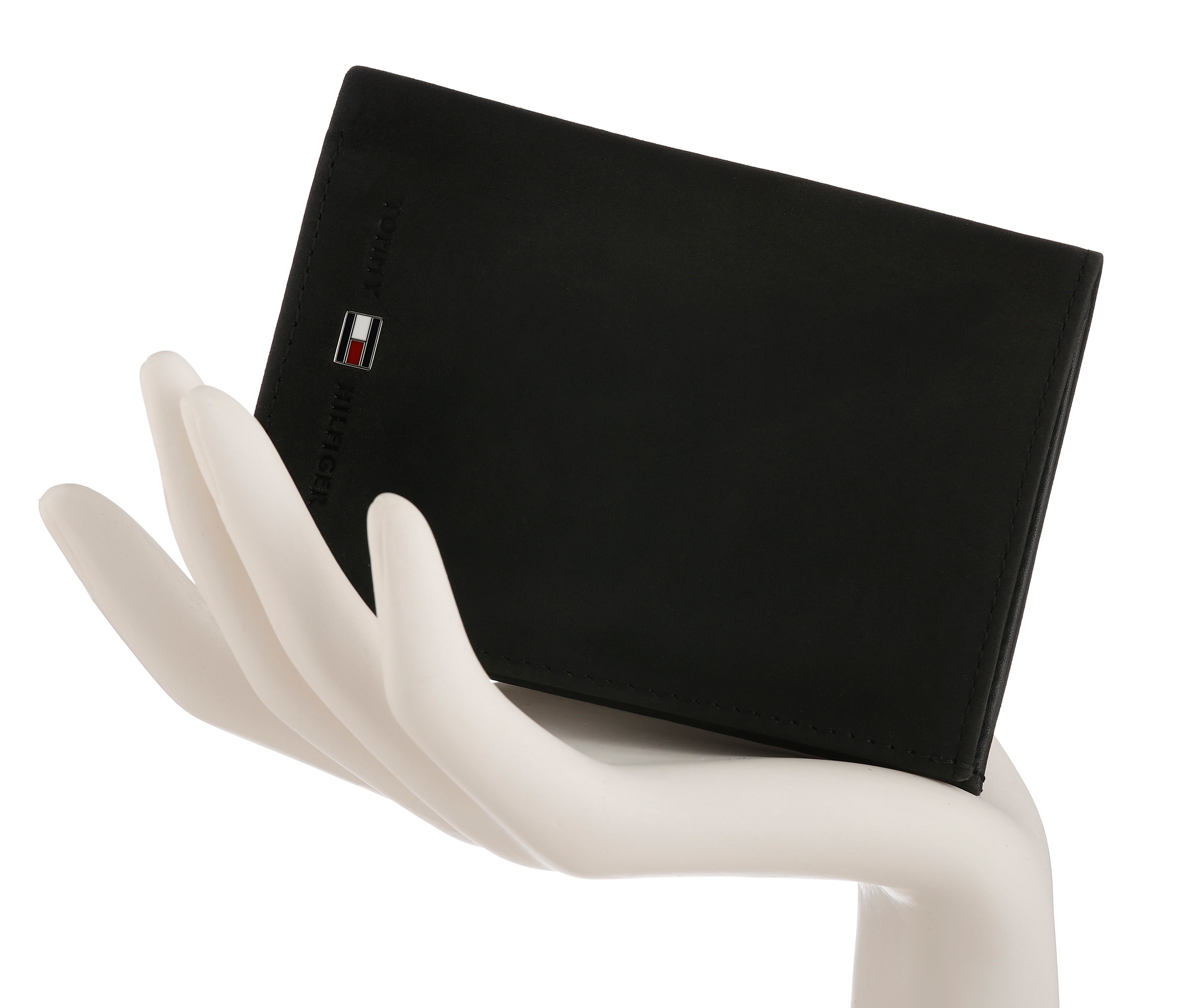 Tommy Hilfiger Geldbörse "JOHNSON N/S WALLET W/COIN POCKET" aus echtem Lede günstig online kaufen