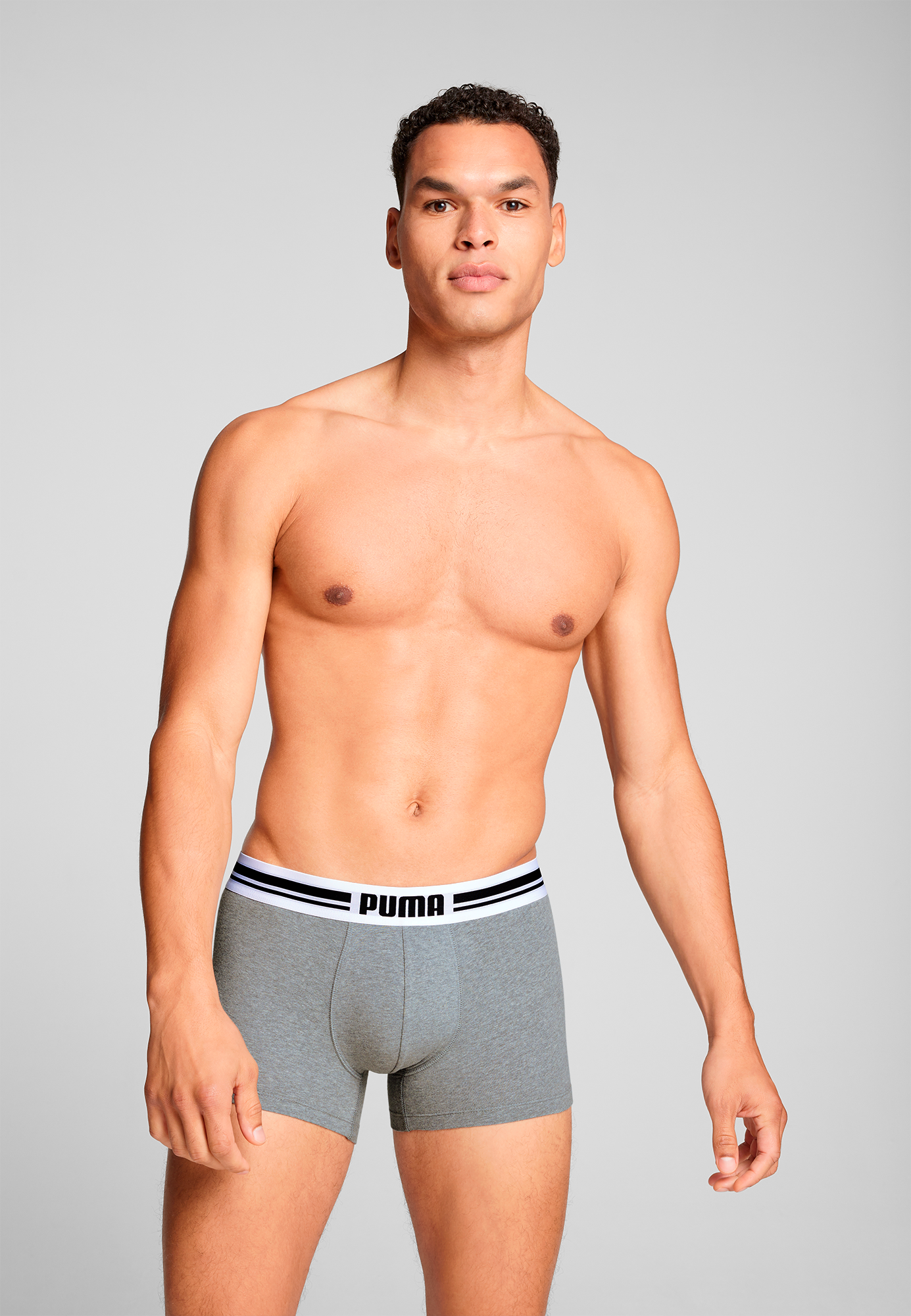 PUMA Boxershorts "PUMA MEN EVERYDAY PLACED LOGO BOXERS 2P", (2er Pack), mit günstig online kaufen