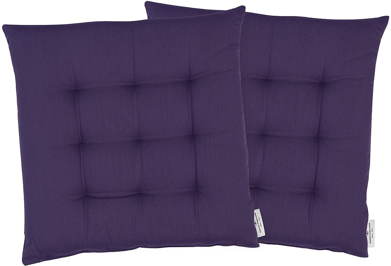 TOM TAILOR HOME Sitzkissen "Dove", TOM TAILOR unifarbenes, abgestepptes Sit günstig online kaufen