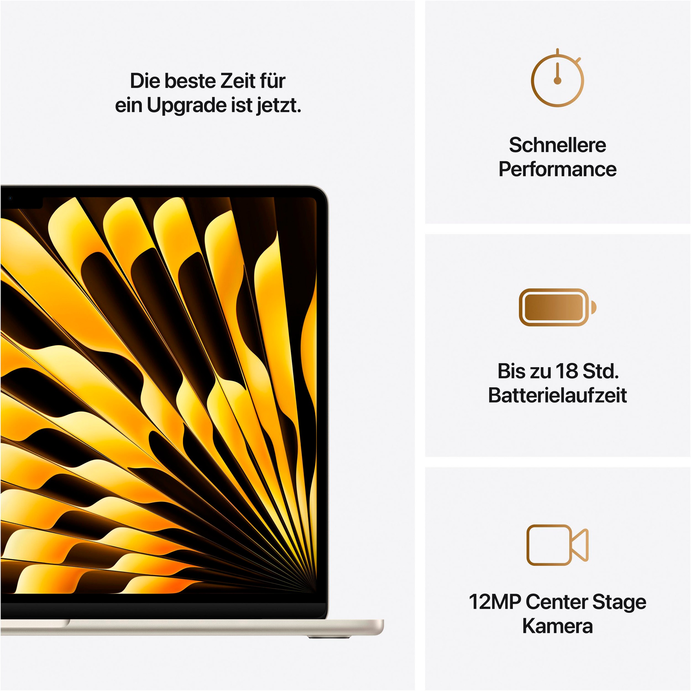 Apple Notebook »MacBook Air 15" CTO«, 38,91 cm, / 15,3 Zoll, Apple, M4, 10-Core GPU, 256 GB SSD