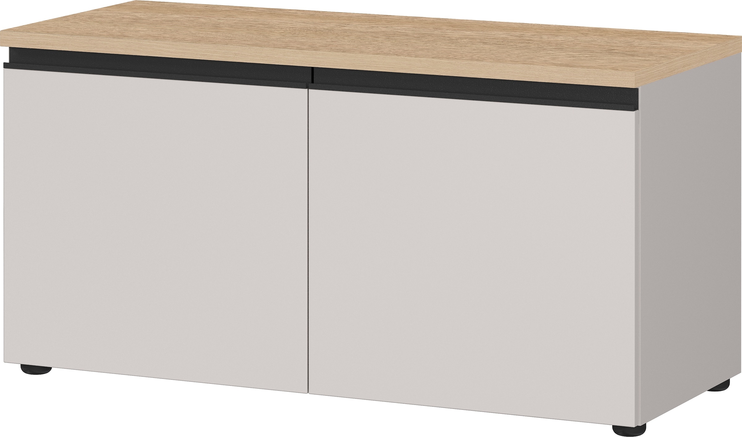GERMANIA Schuhbank "Cormano" 96 x 49 x 41 cm, verstellbare Böden, Soft-close, Made in Germany