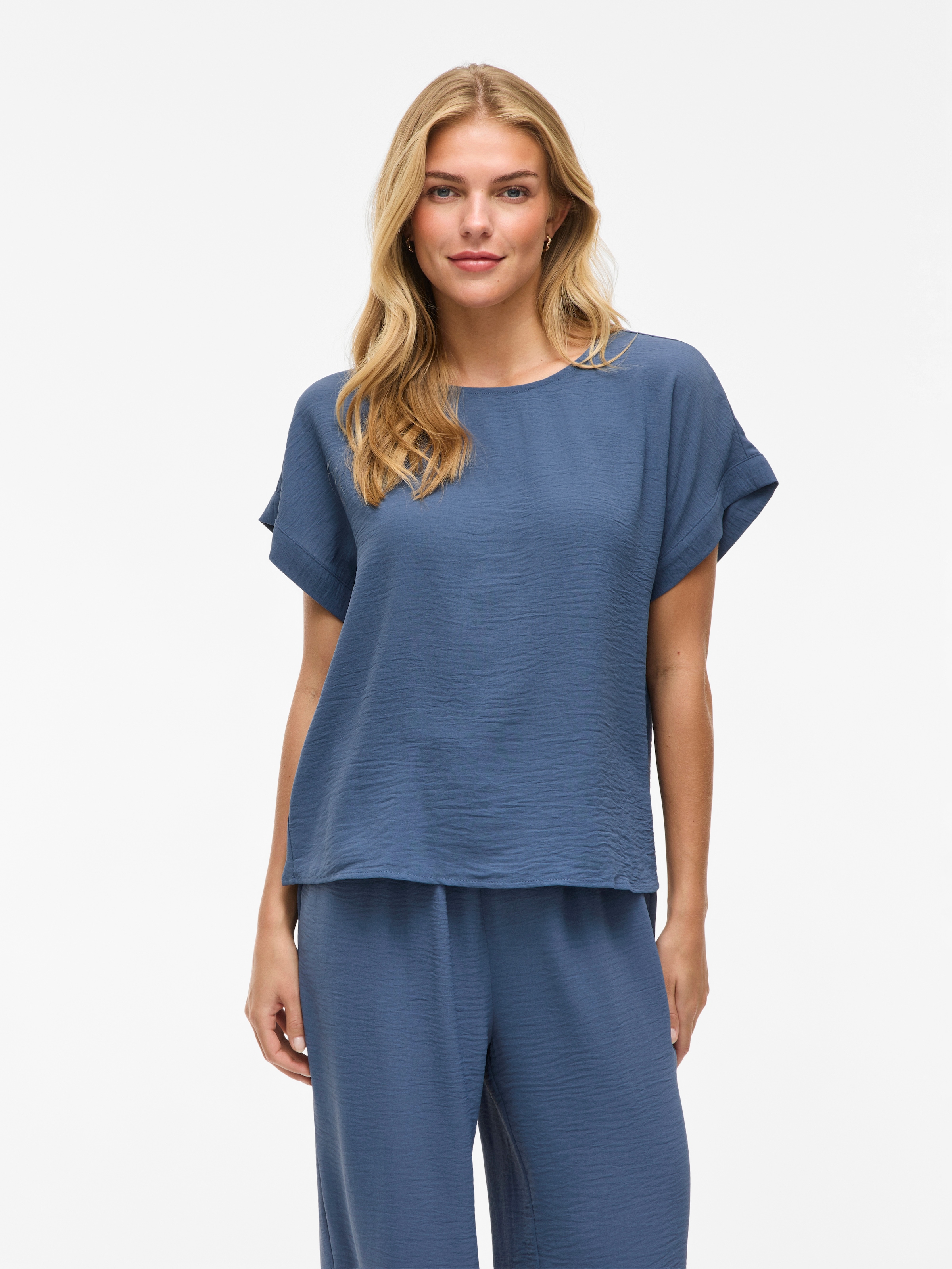 Vila Kurzarmshirt "VIJOSA S/S TOP - NOOS" günstig online kaufen