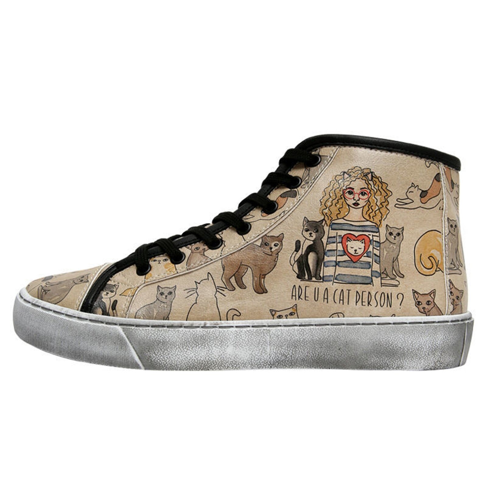 DOGO Sneaker »Are You a Cat Person«, Vegan