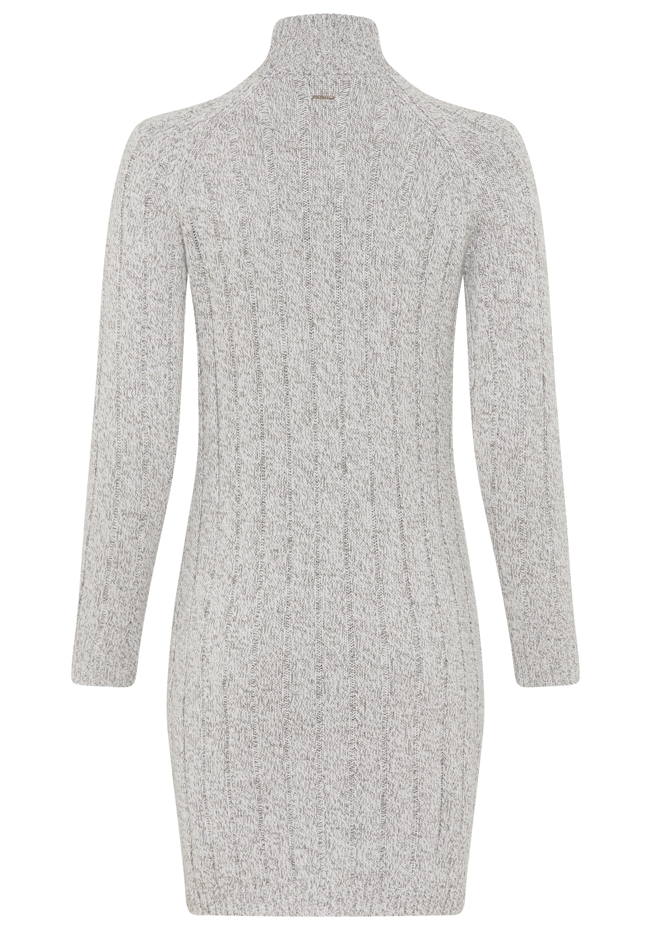 Laura Scott Strickkleid, mit Troyer-Ausschnitt in Rippstrick - NEUE KOLLEKTION