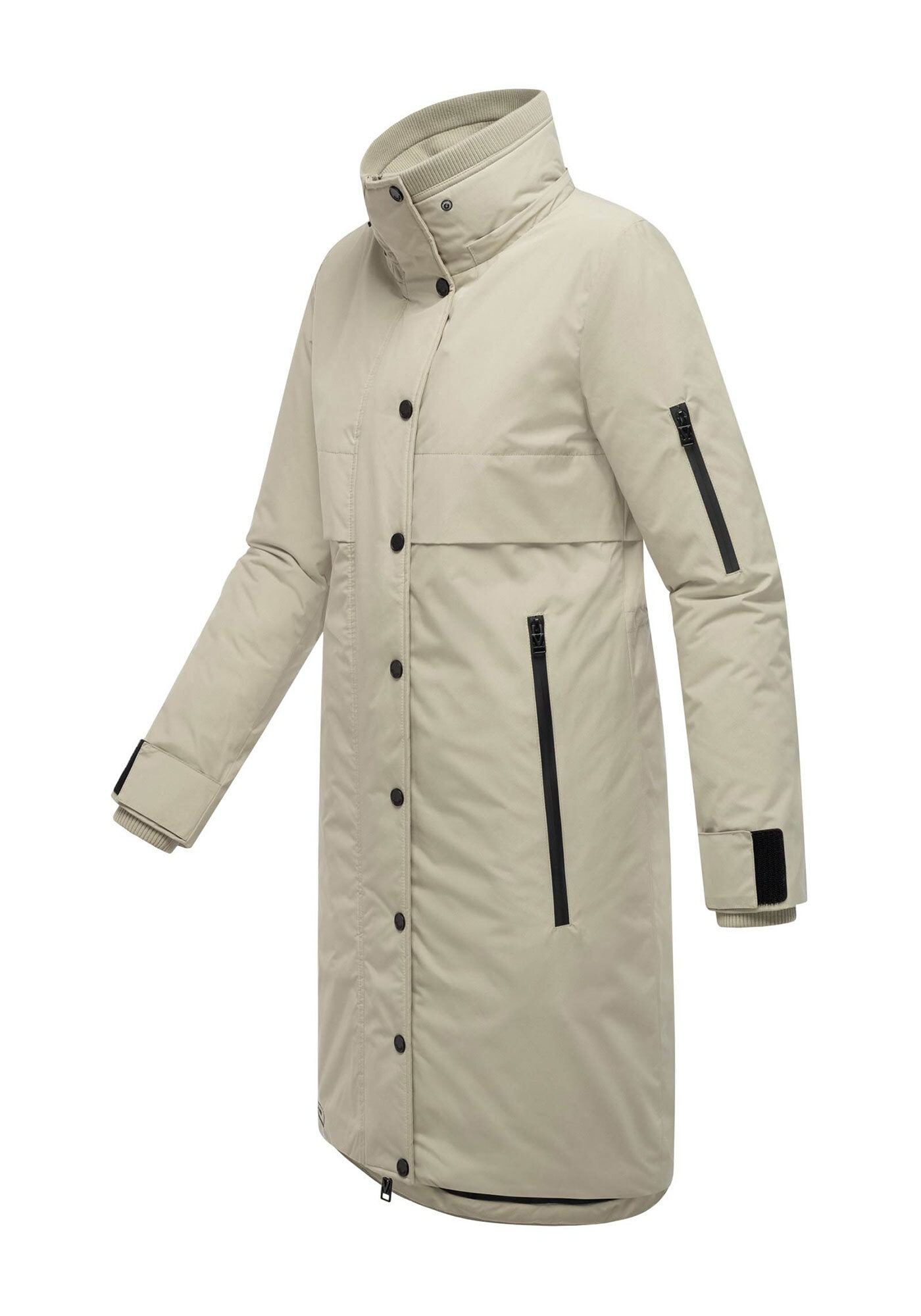 Marikoo Winterjacke »Anoukaa«, langer Parka mit abnehmbarer Kapuze