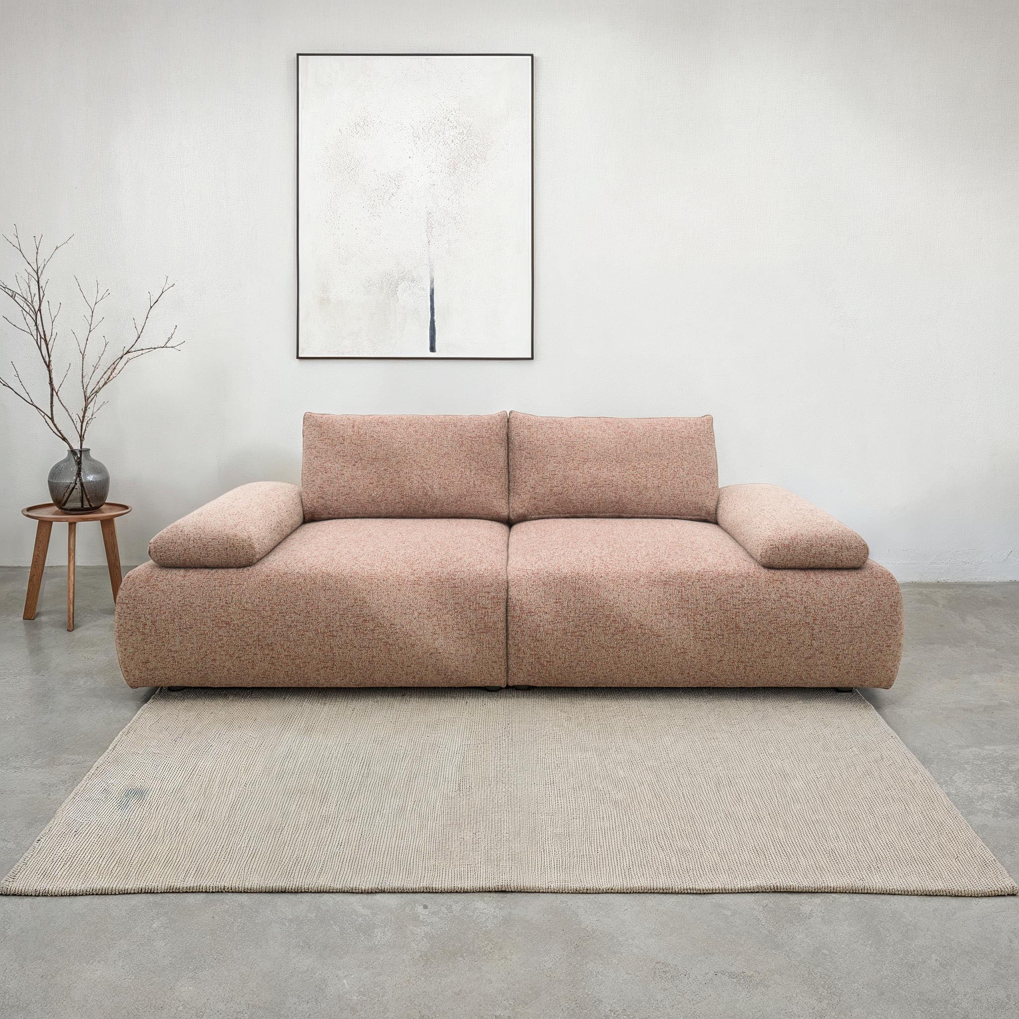 DOMO collection Big-Sofa "Évora Megasofa Breite 244 cm" Federkern, inkl. Ar günstig online kaufen