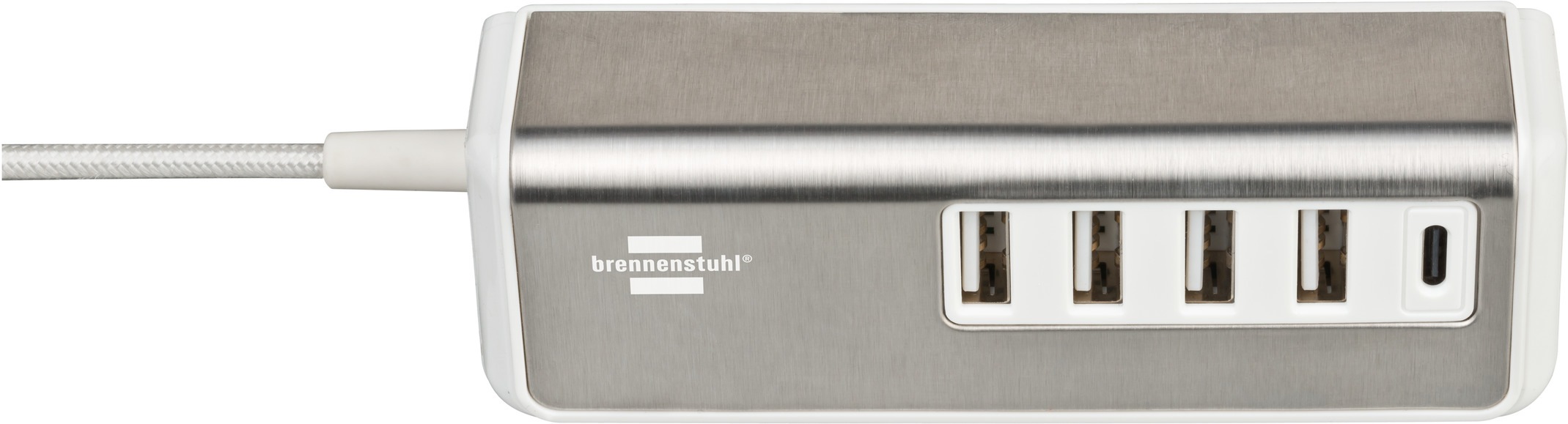 Brennenstuhl USB-Ladegerät, mit Schnellladefunktion, 1x USB C Power  Delivery und 4x USB-Ladebuchse