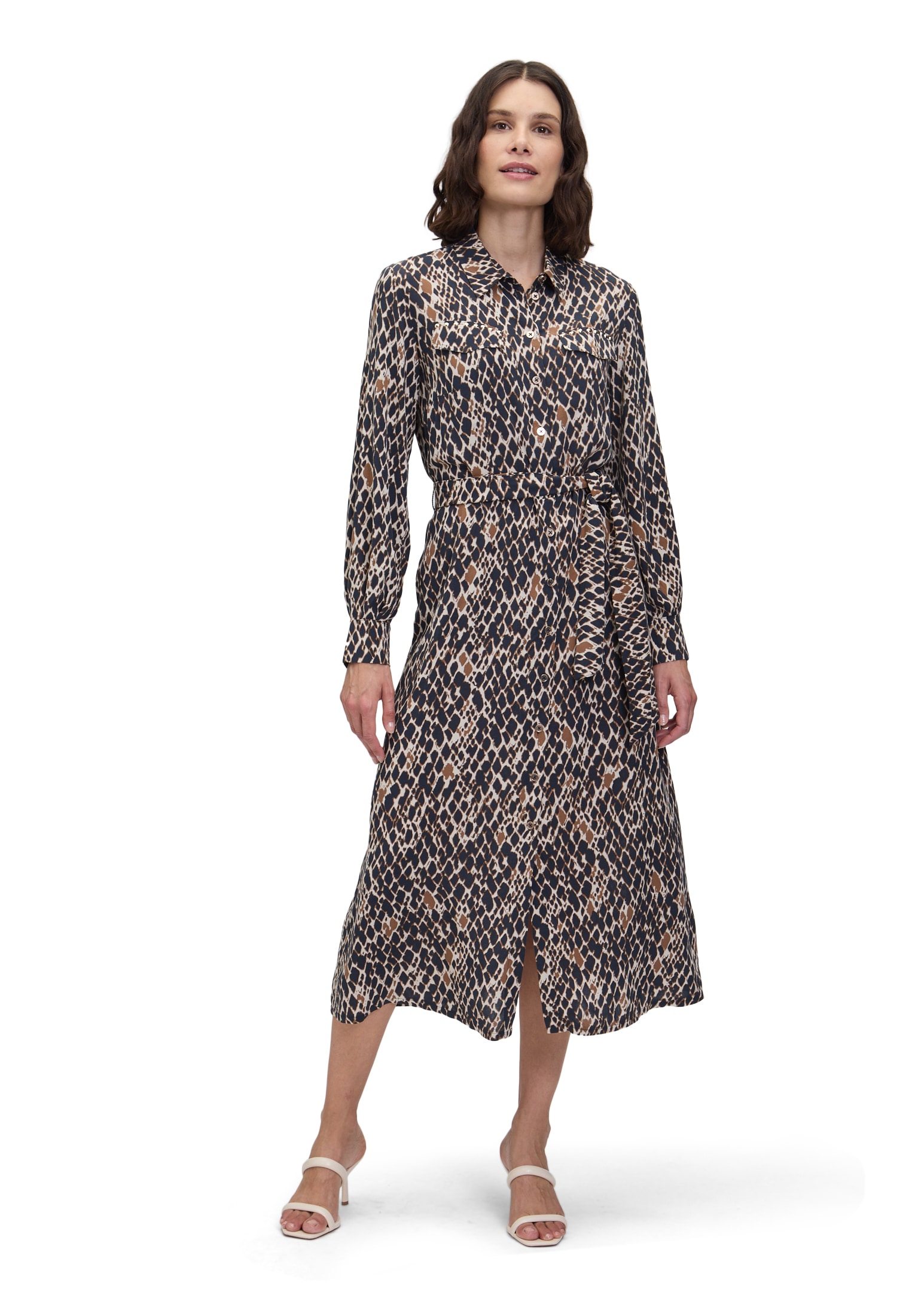 Betty Barclay Hemdblusenkleid "Betty Barclay Hemdblusenkleid mit Bindegürte günstig online kaufen