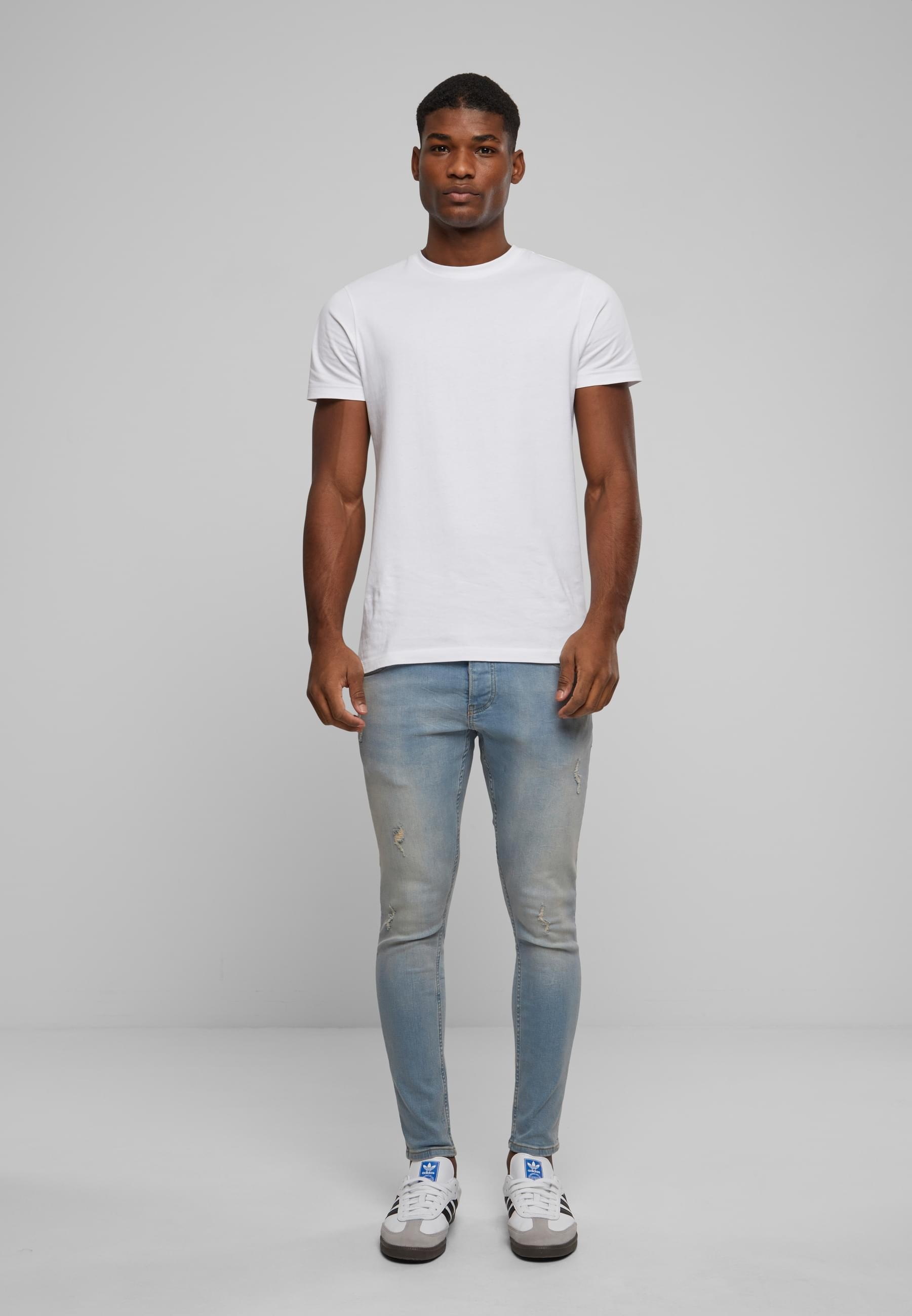 2Y Studios Bequeme Jeans »2Y Studios Herren 2Y Destroyed Cropped Skinny Denim«