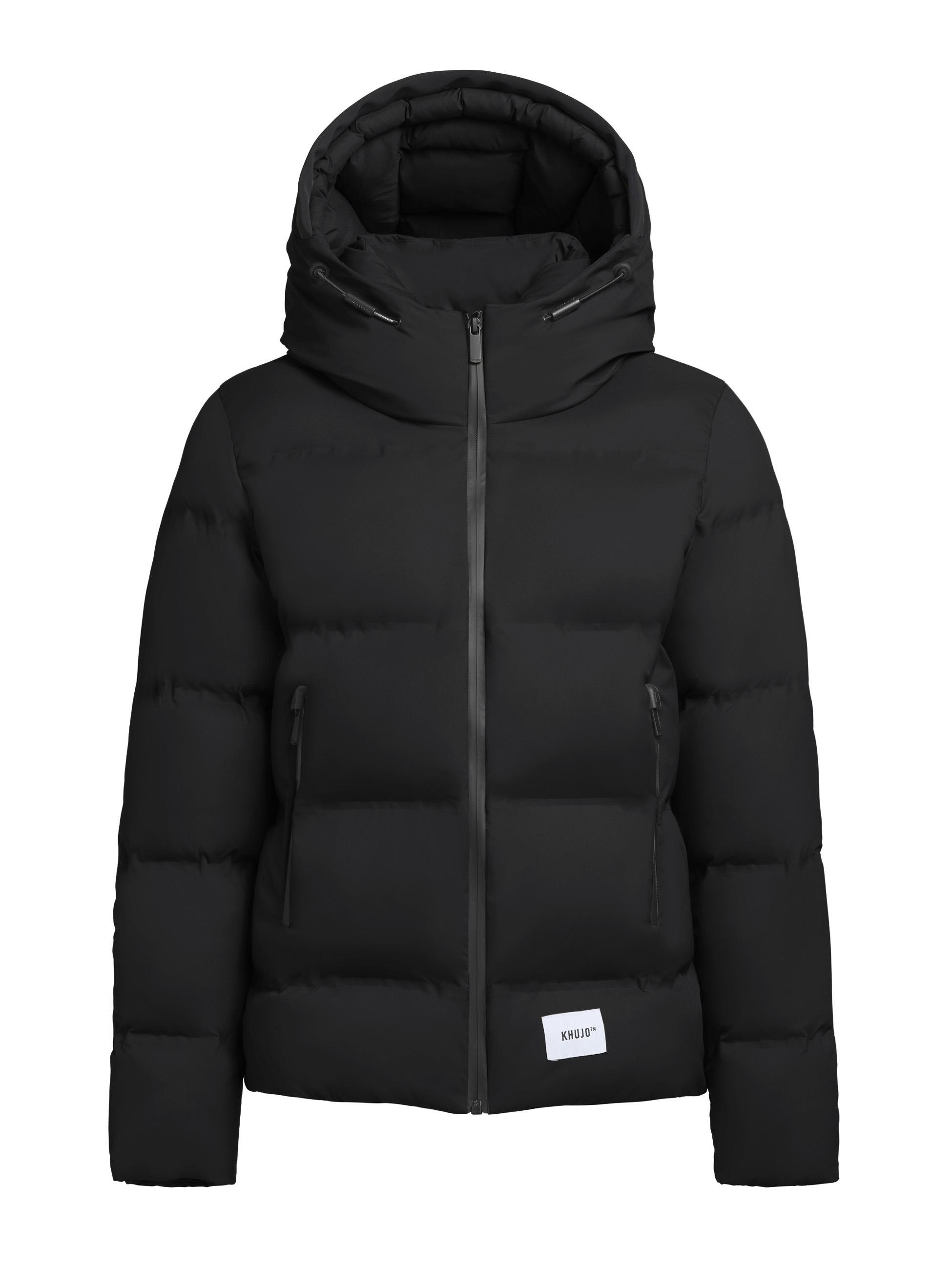 khujo Winterjacke »Liev-YM«, mit Kapuze, Warme gesteppte Damen Kapuzenjacke