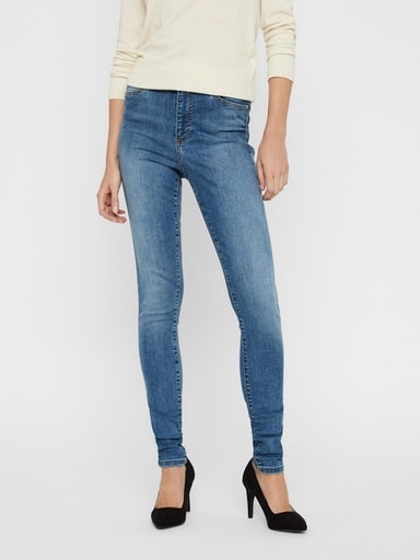 Vero Moda Skinny-fit-Jeans "VMSOPHIA HW SKINNY JEANS LT BL NOOS"