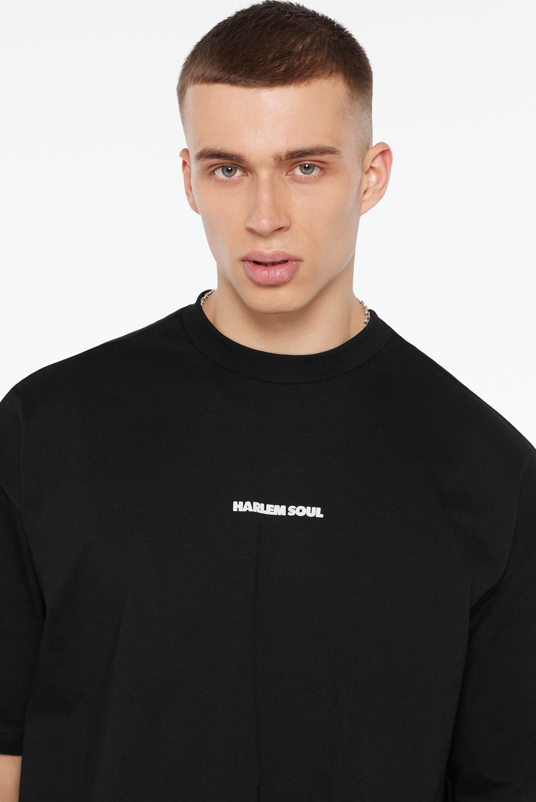 Harlem Soul Rundhalsshirt, aus Baumwolle