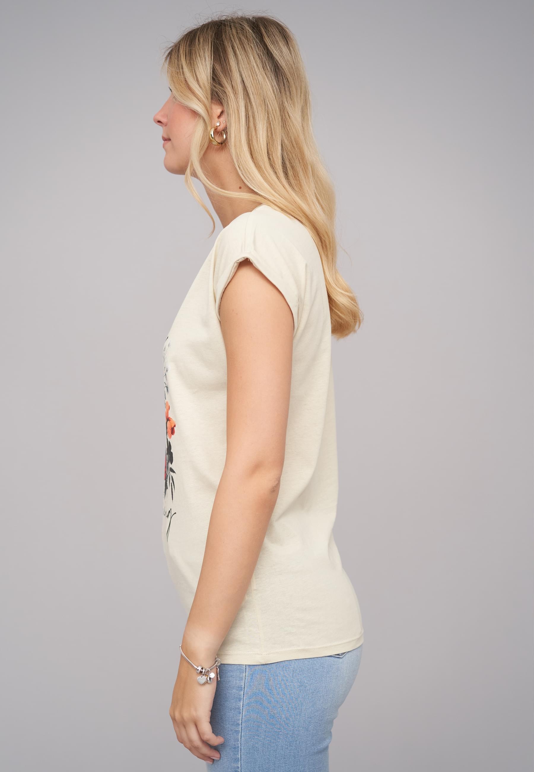 CLOUD 5IVE T-Shirt »CLOUD 5IVE Ladies Good Things Coming Sand Tee«, (1 tlg.)