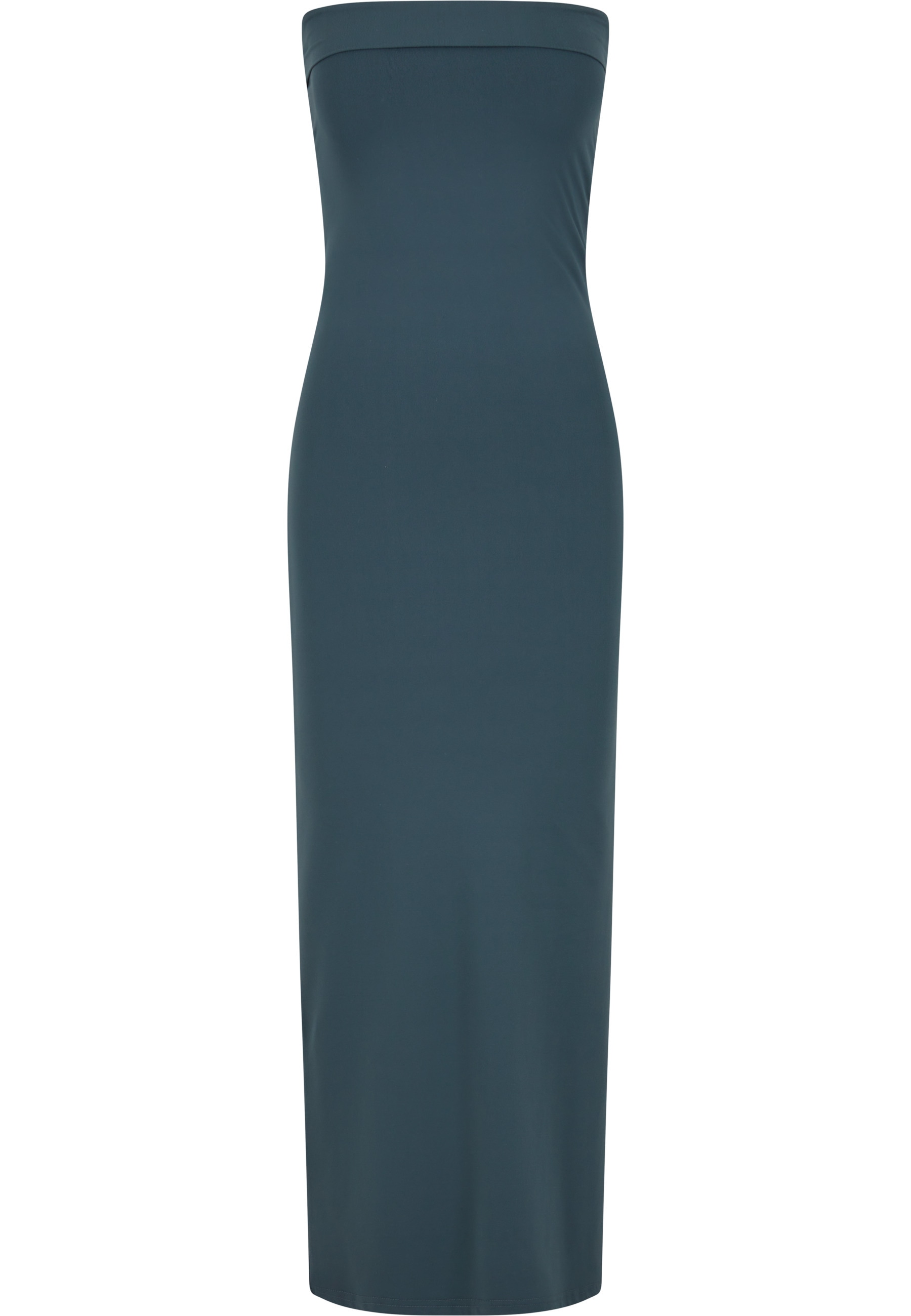 URBAN CLASSICS Shirtkleid »Urban Classics Ladies Bandeau Midi Dress« 1 Stk. tlg.