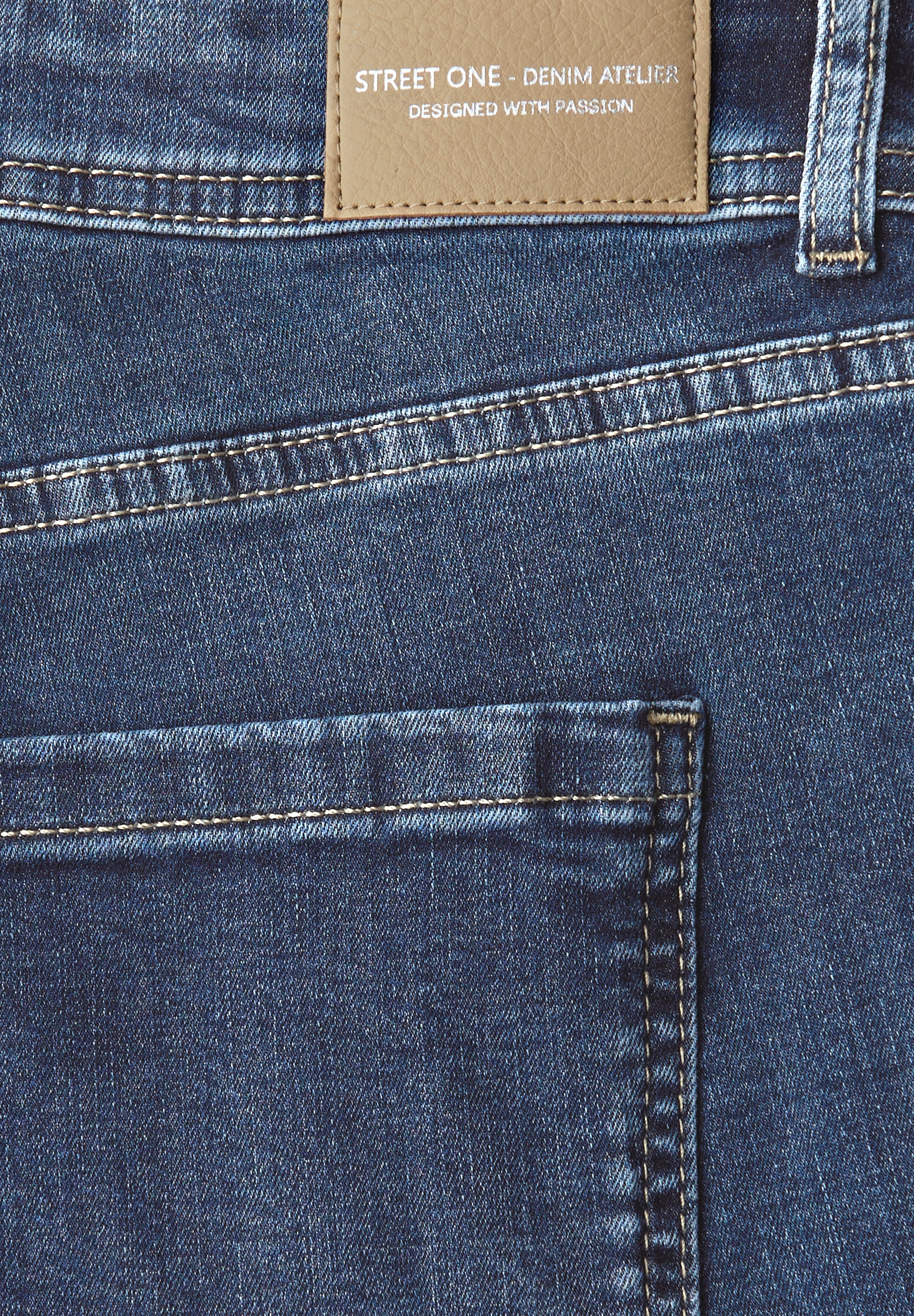STREET ONE Slim-fit-Jeans, 5-Pocket-Style