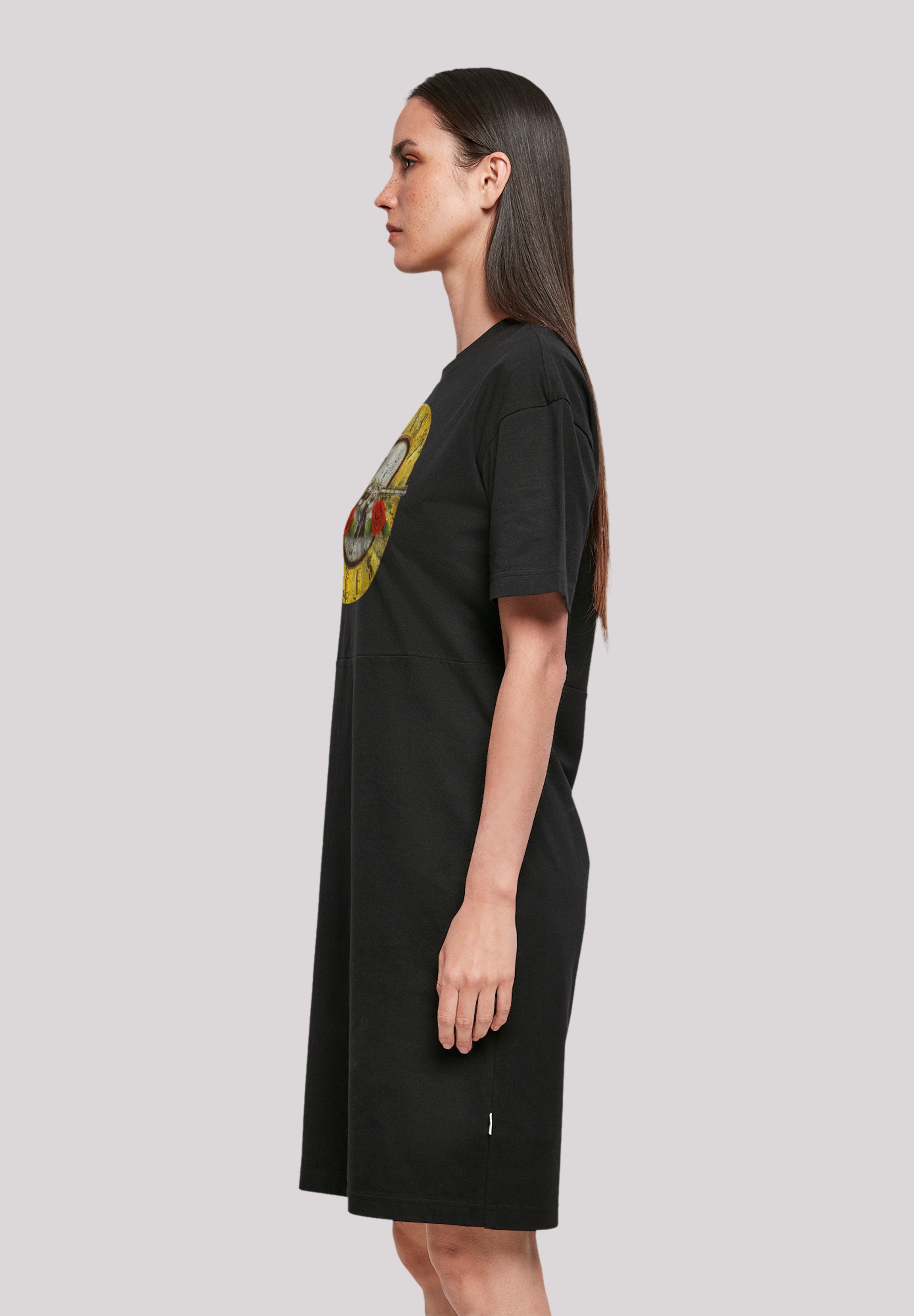 F4NT4STIC Shirtkleid »Guns 'n' Roses Vintage Logo Black«, Premium Qualität