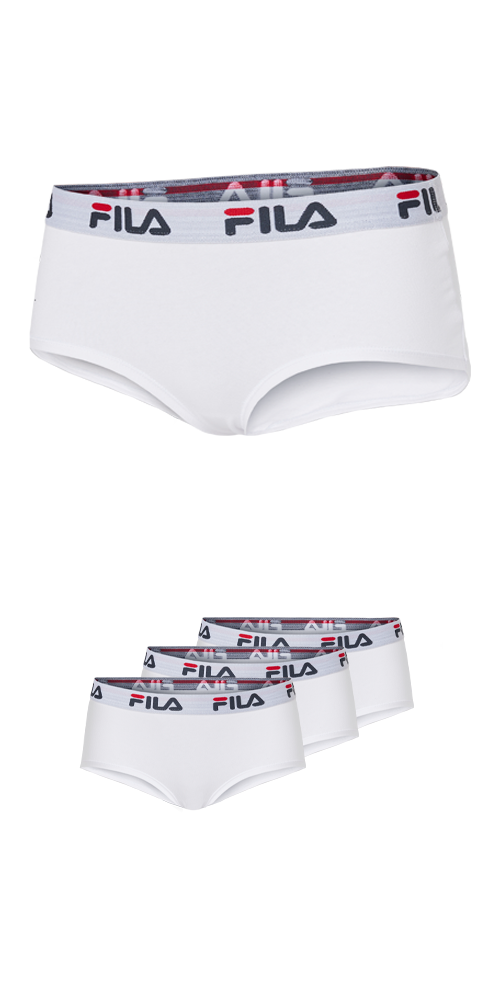 Fila Retro Pants "WOMAN CULOTTE" 3er Pack, elastischer Logobund günstig online kaufen