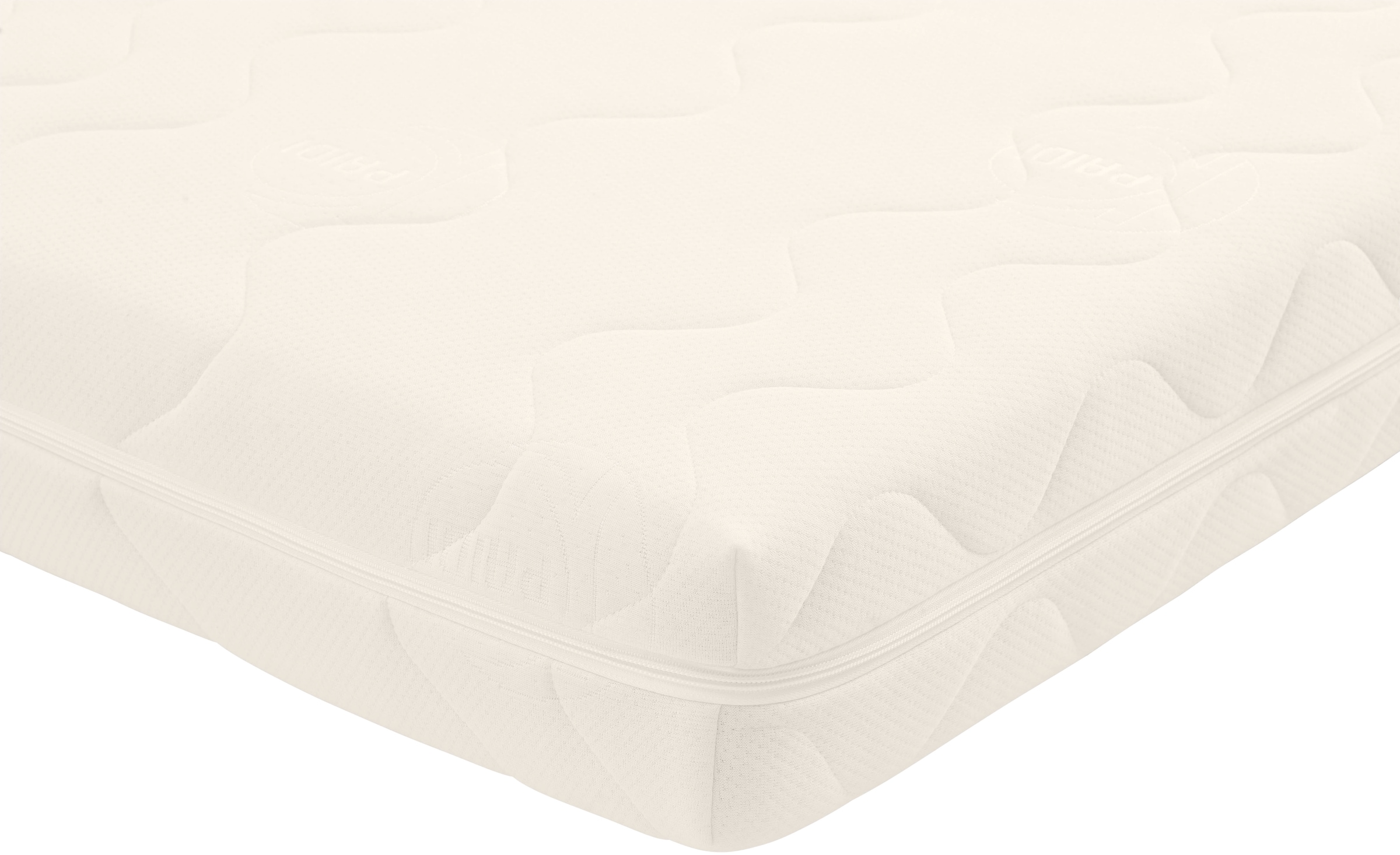 PAIDI Kaltschaummatratze »Airwell® Drell, 7-Zonen Wendematratze mit Gel-Schaumlage« 11 cm hoch Verschiedene Größen, Cremefarben, H2, 60°C waschbarer Bezug, 1 Stk. tlg. Kinder- und Jugendseite, atmungsaktiv, strapazierfähig, Mischgewebe