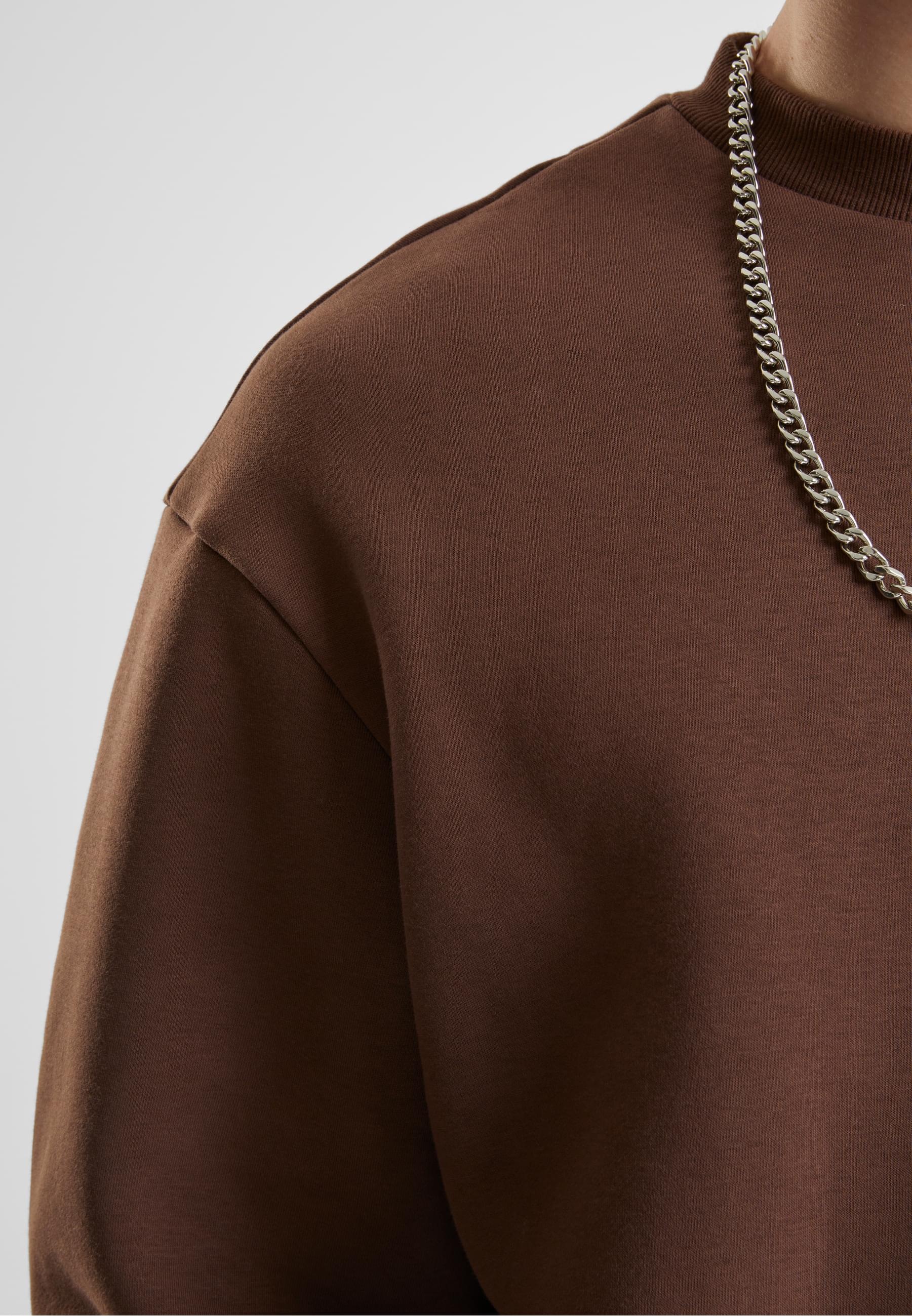URBAN CLASSICS Rundhalspullover »Urban Classics Fluffy Crewneck«, (1 tlg.)
