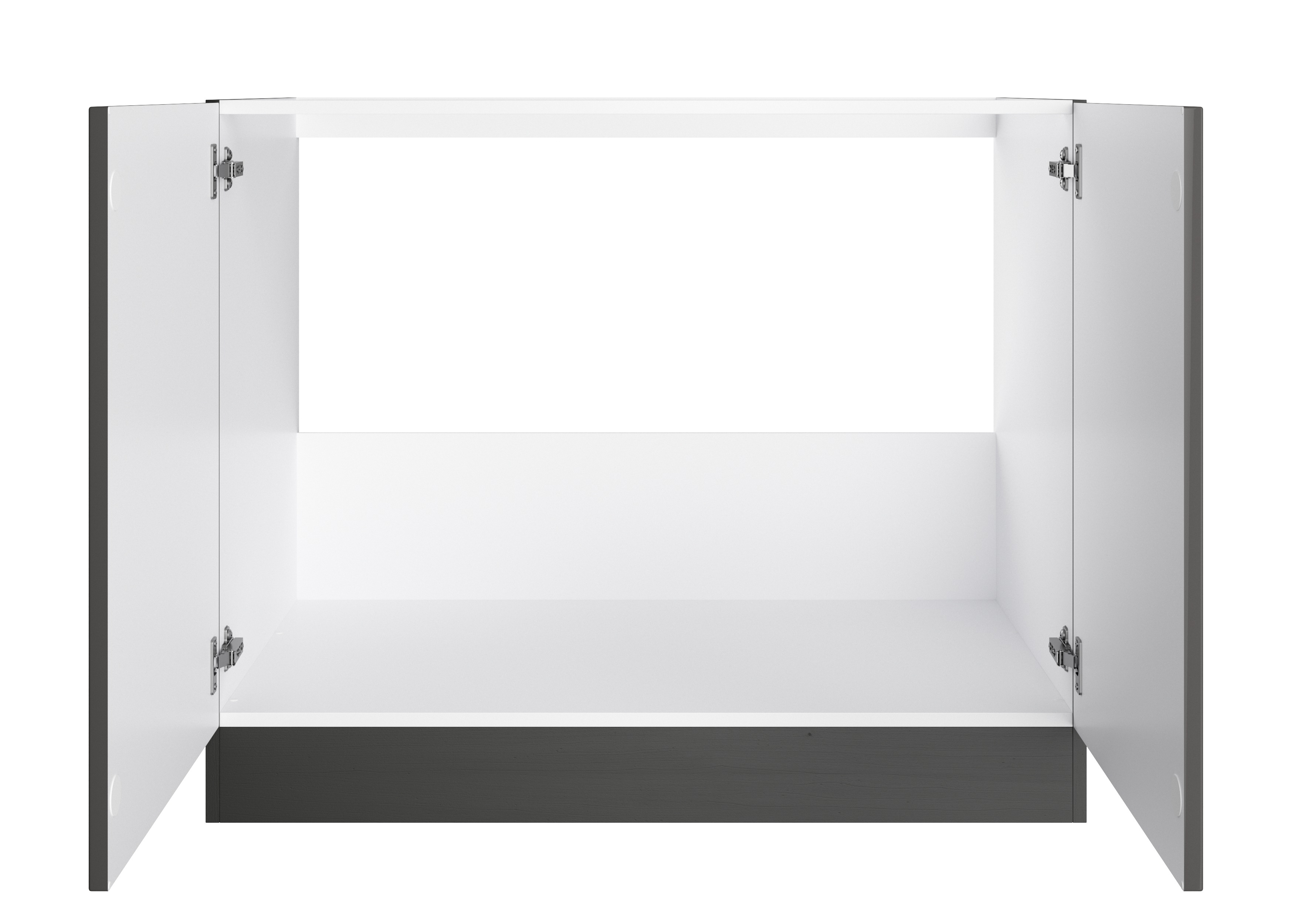 Thumbnail - KOCHSTATION Spülenschrank "KS-Milan" Spülenschrank 100 cm, matte oder hochglänzende Fronten