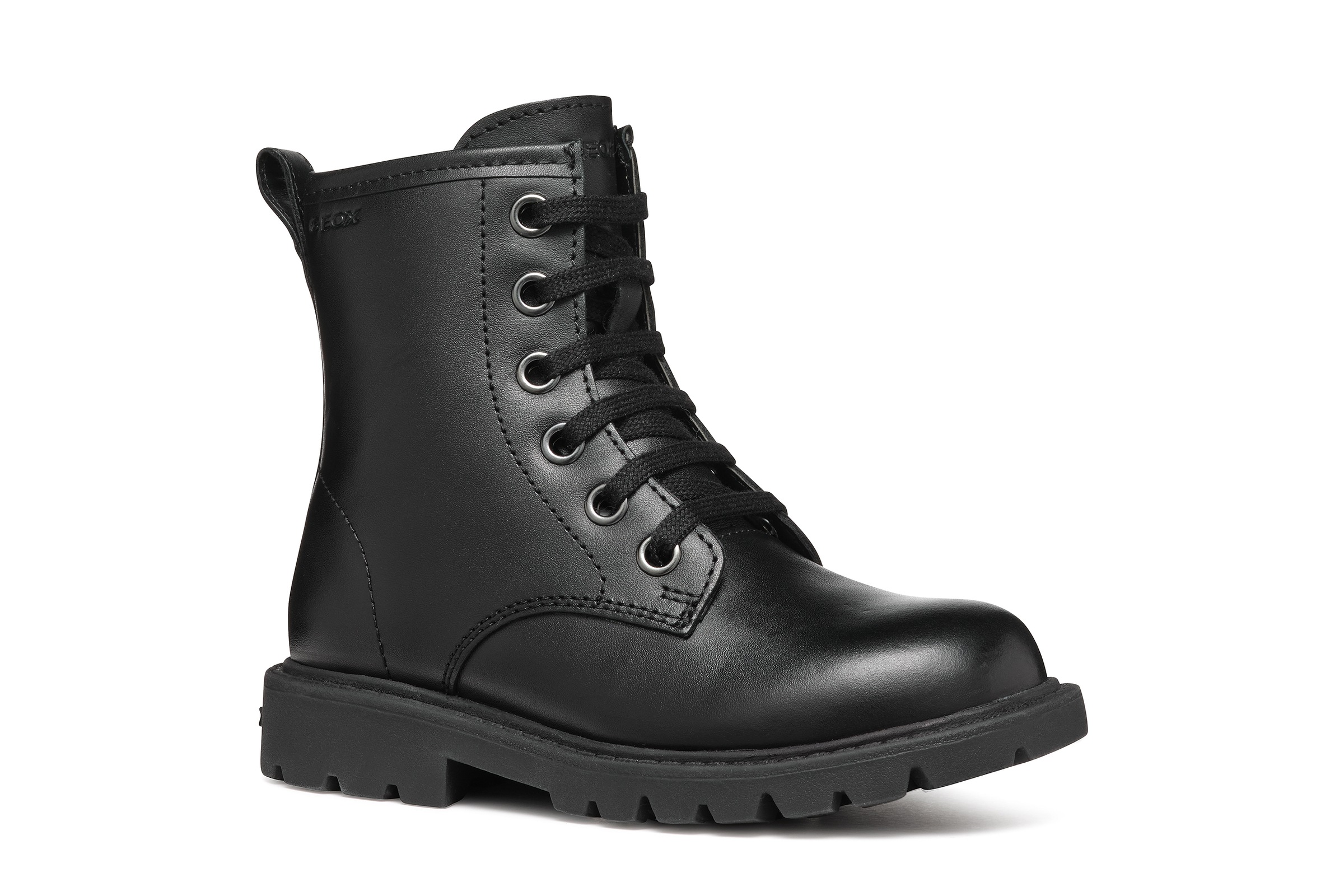 Geox Schnürboots »J SHAYLAX GIRL«, Klassischer Schnürboots, Größenschablone zum Download