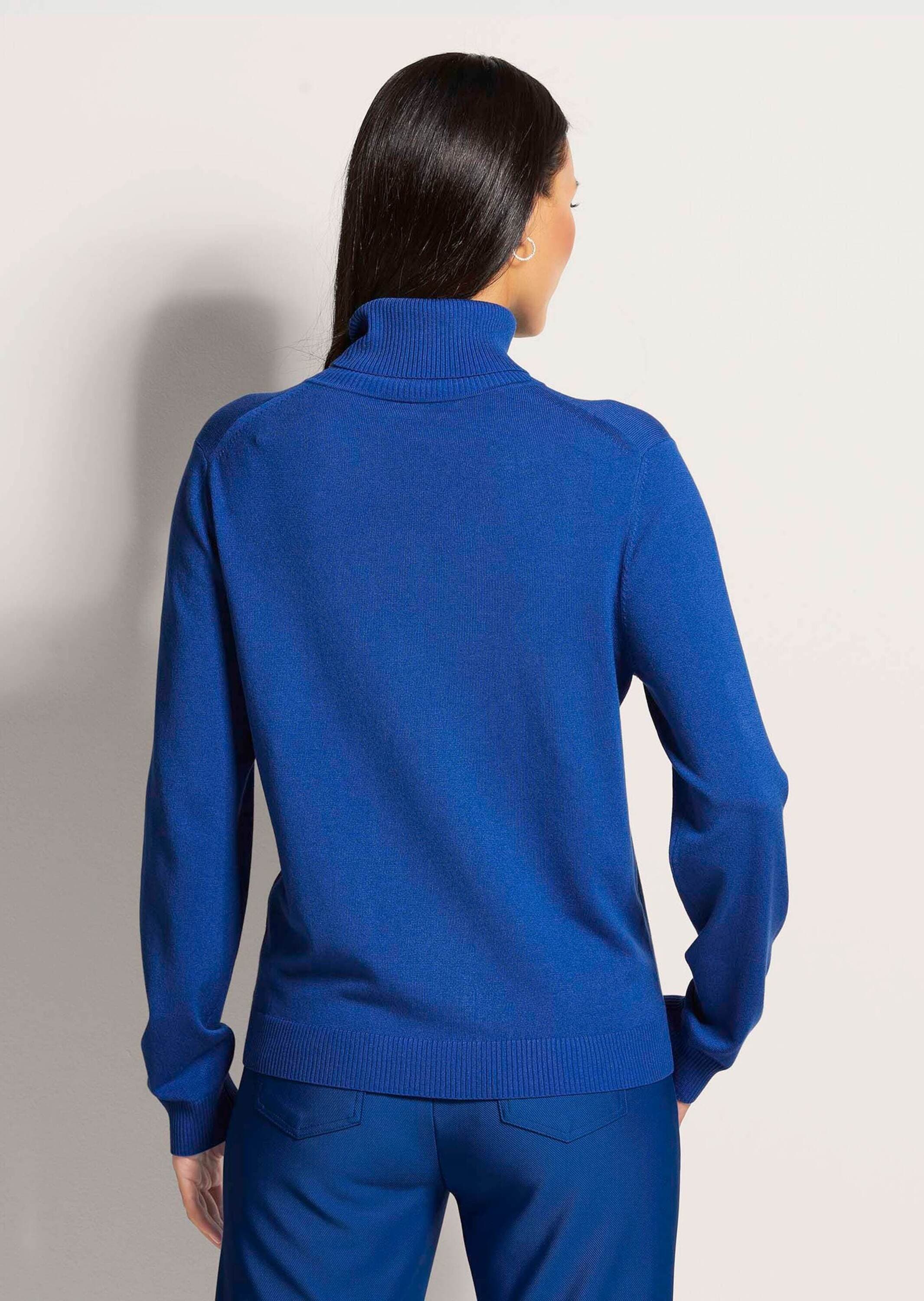 MADELEINE Longpullover »Strickpullover Schmaler Feinstrickpullover«