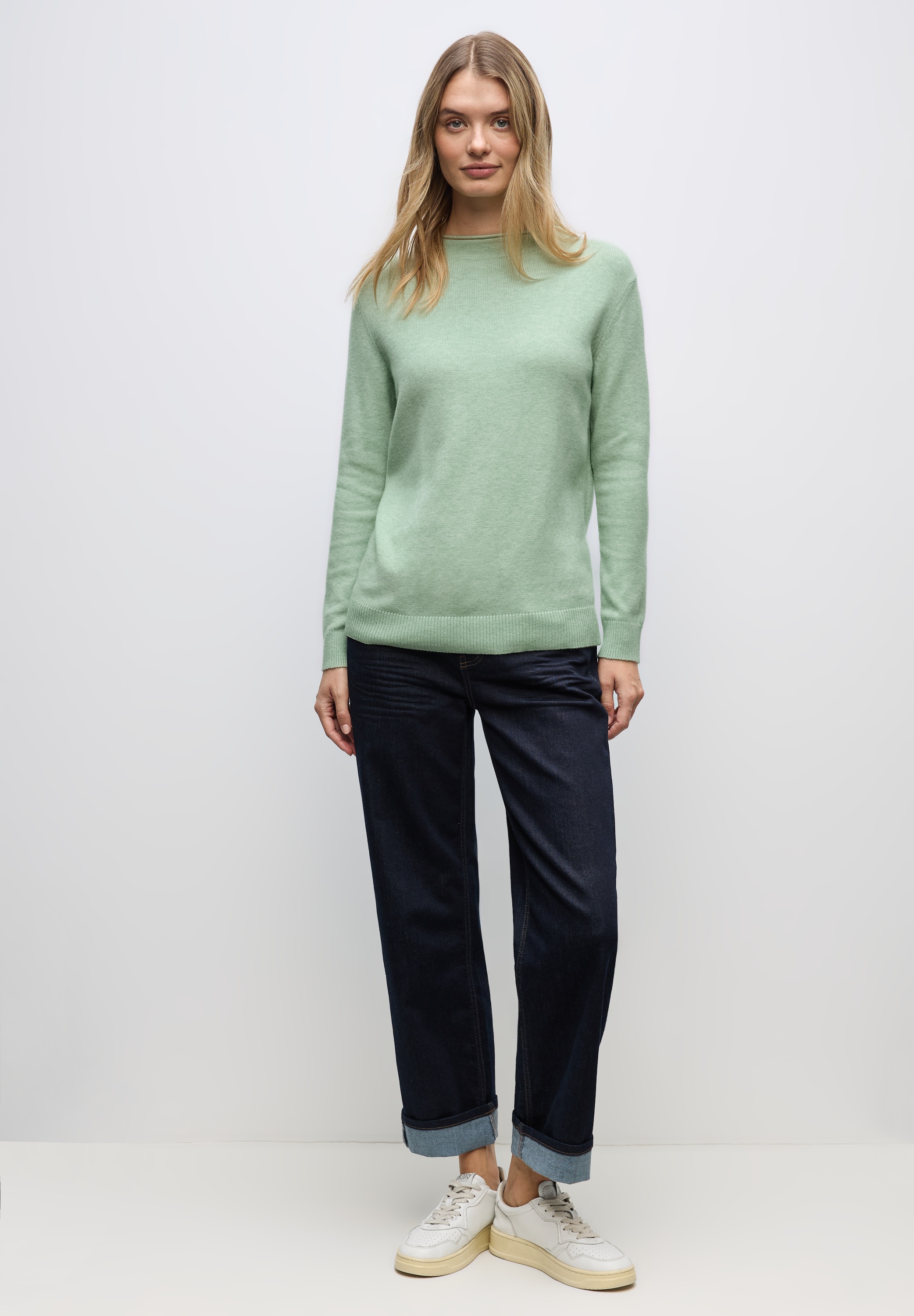 STREET ONE Strickpullover, Feinstrick