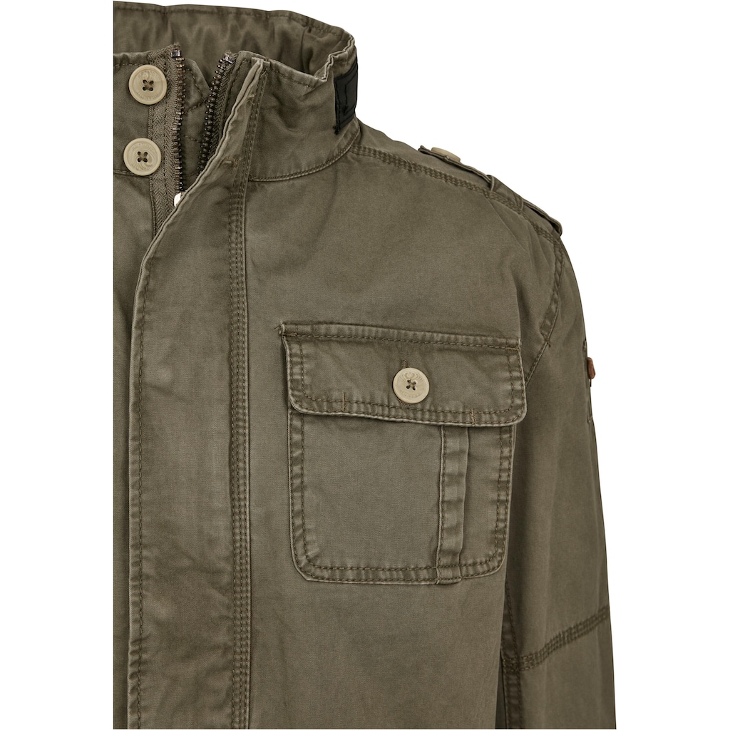 Brandit Allwetterjacke »Brandit Herren Britannia Jacket«, (1 St.), ohne Kapuze