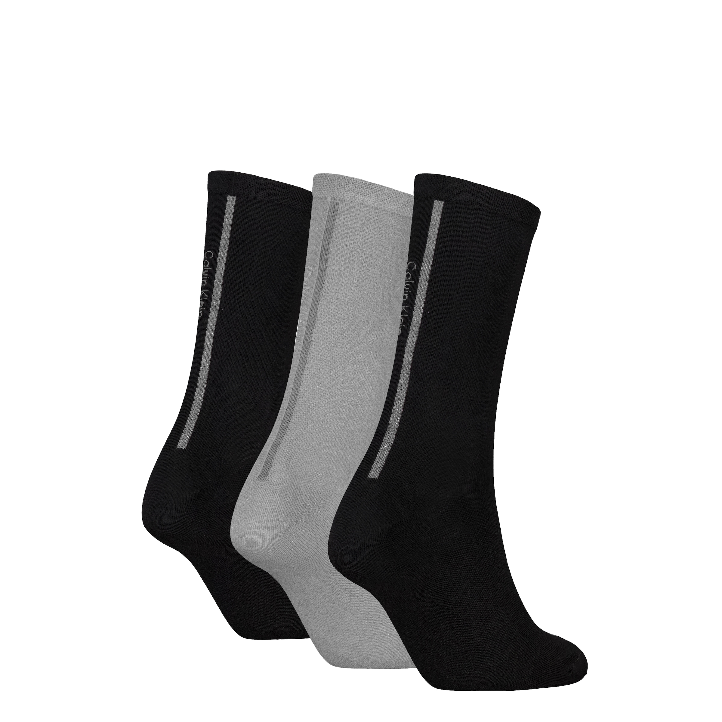 Calvin Klein Socken "CK WOMEN SOCK 3P GIFTBOX LUREX STRIPE" 3er Pack günstig online kaufen