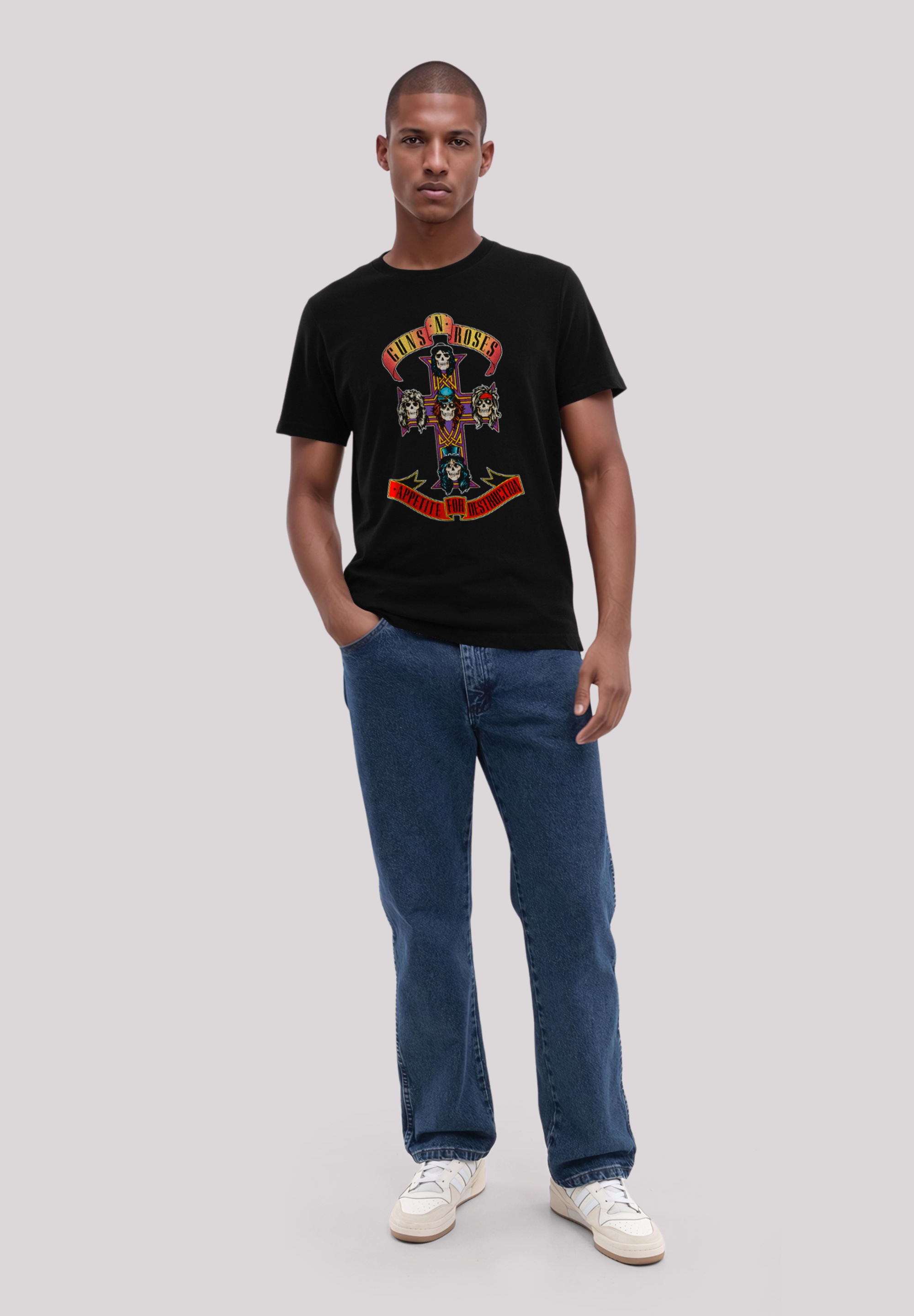F4NT4STIC T-Shirt »Guns 'n' Roses Appetite For Destruction«, Premium Qualität Streetwear
