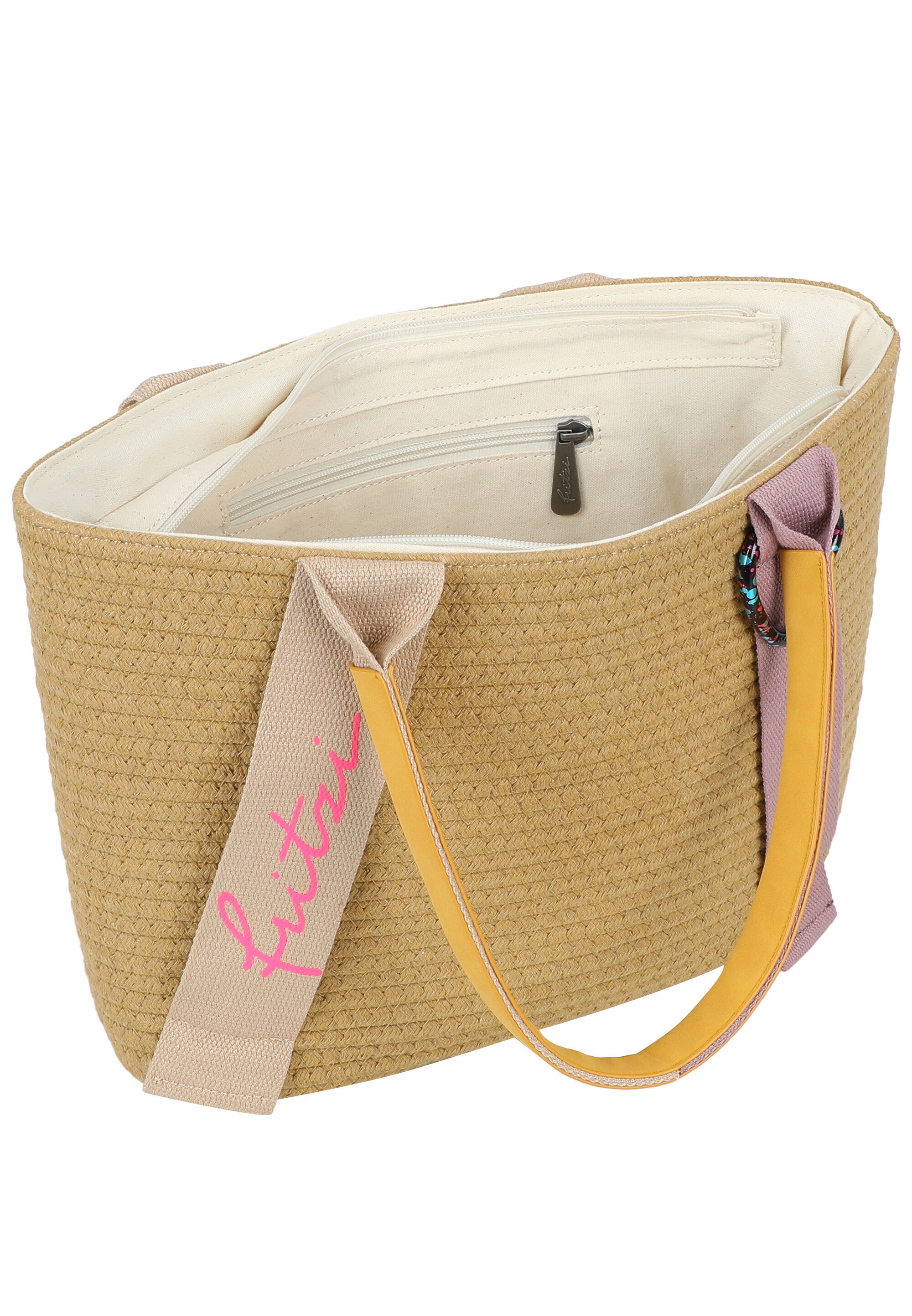 Fritzi aus Preußen Shopper »Happy Summer Shopper« mit Herz-Karabiner
