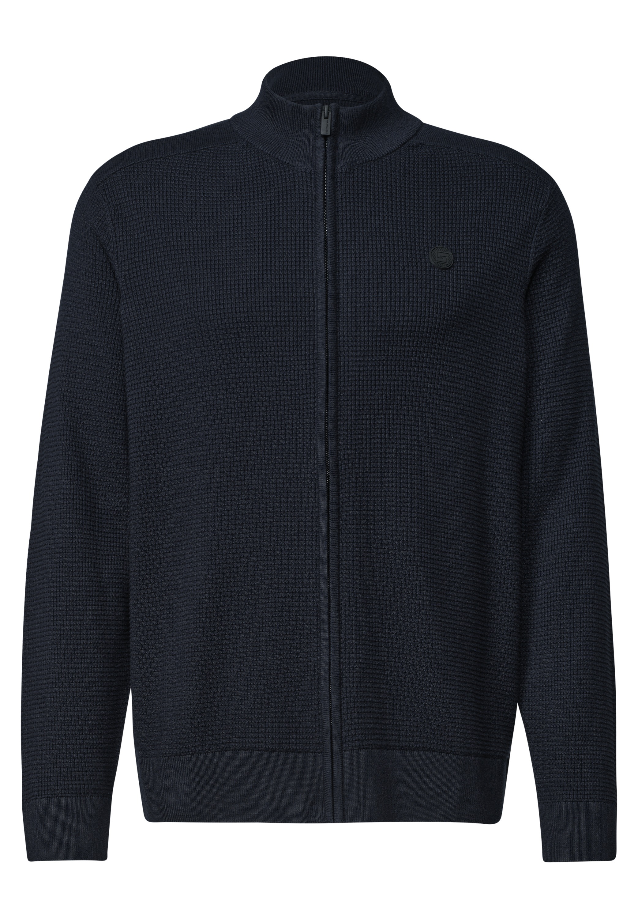 STREET ONE MEN Strickjacke aus reiner Baumwolle