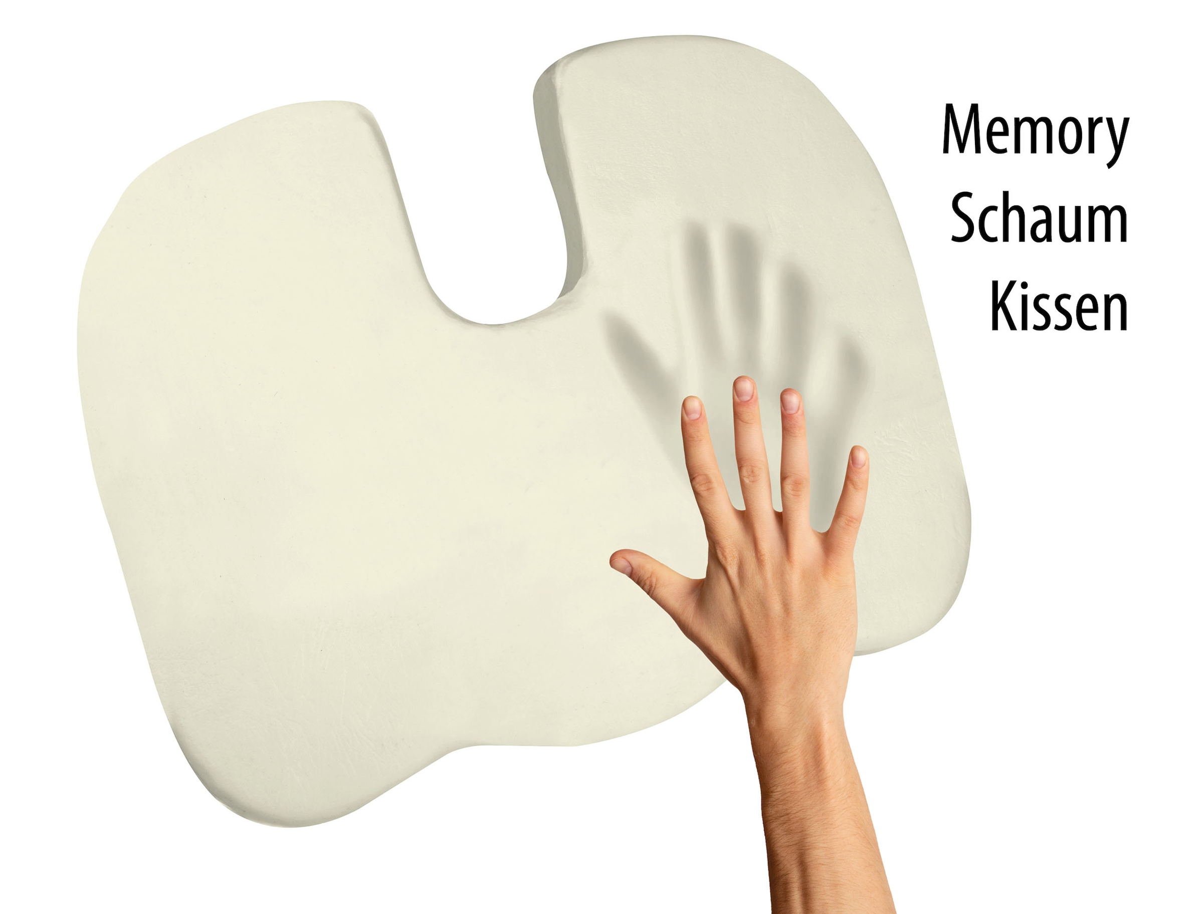 APA Gelkissen »Sitzkissen Memory Foam«, (1 tlg.)