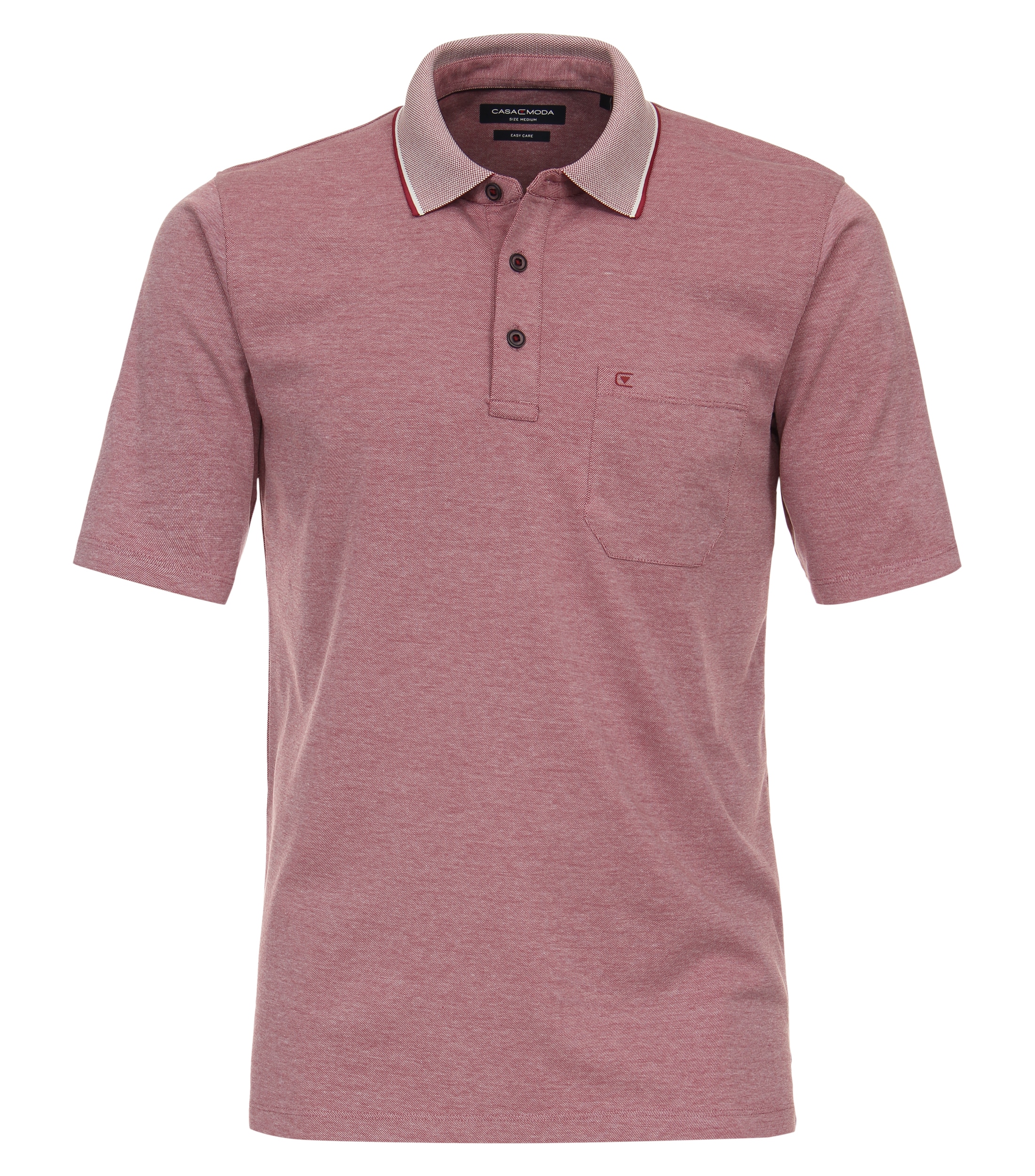 CASAMODA "CASAMODA Polo-Shirt uni" günstig online kaufen