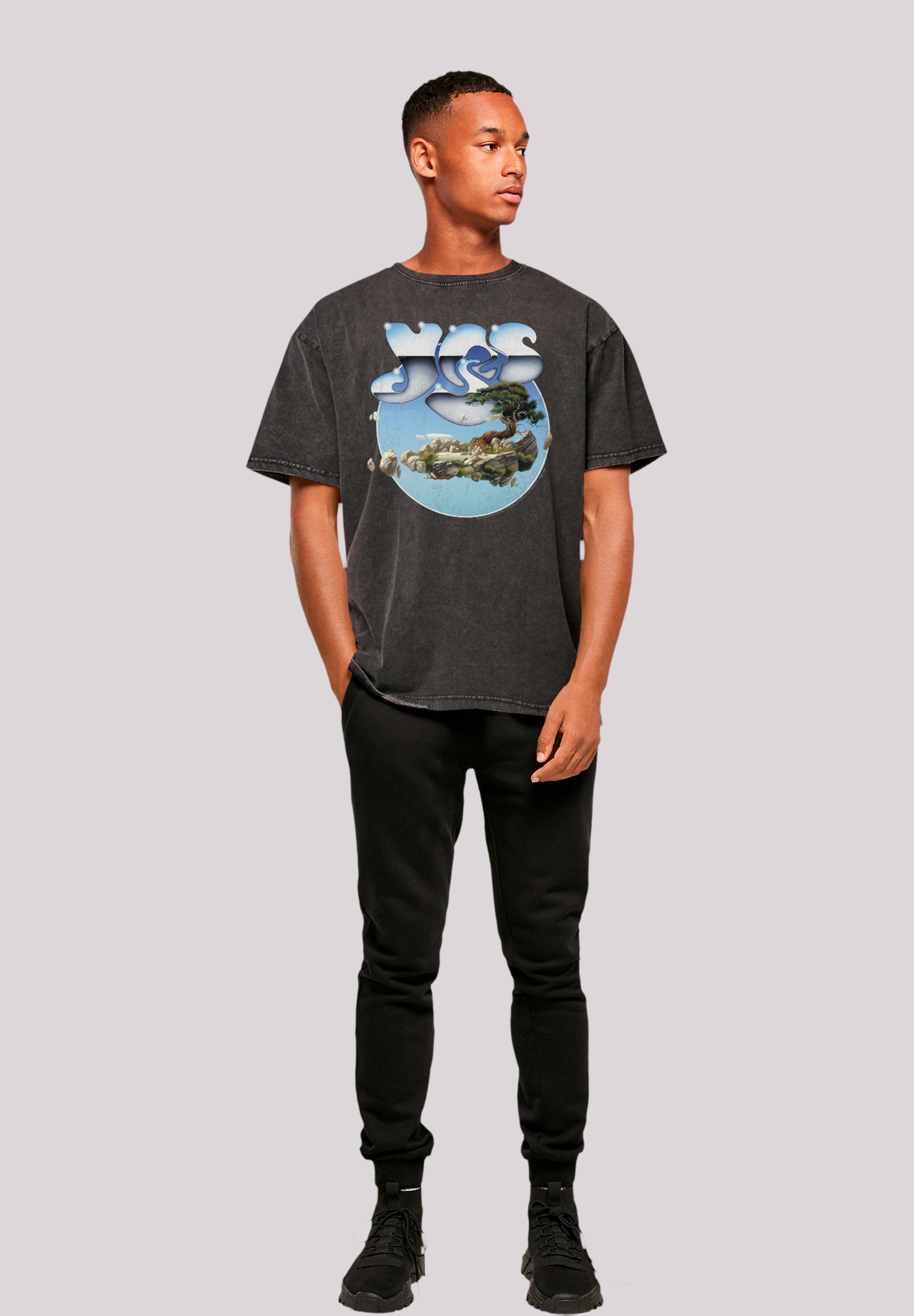 F4NT4STIC T-Shirt »YES Chrome Island«, Premium Qualität