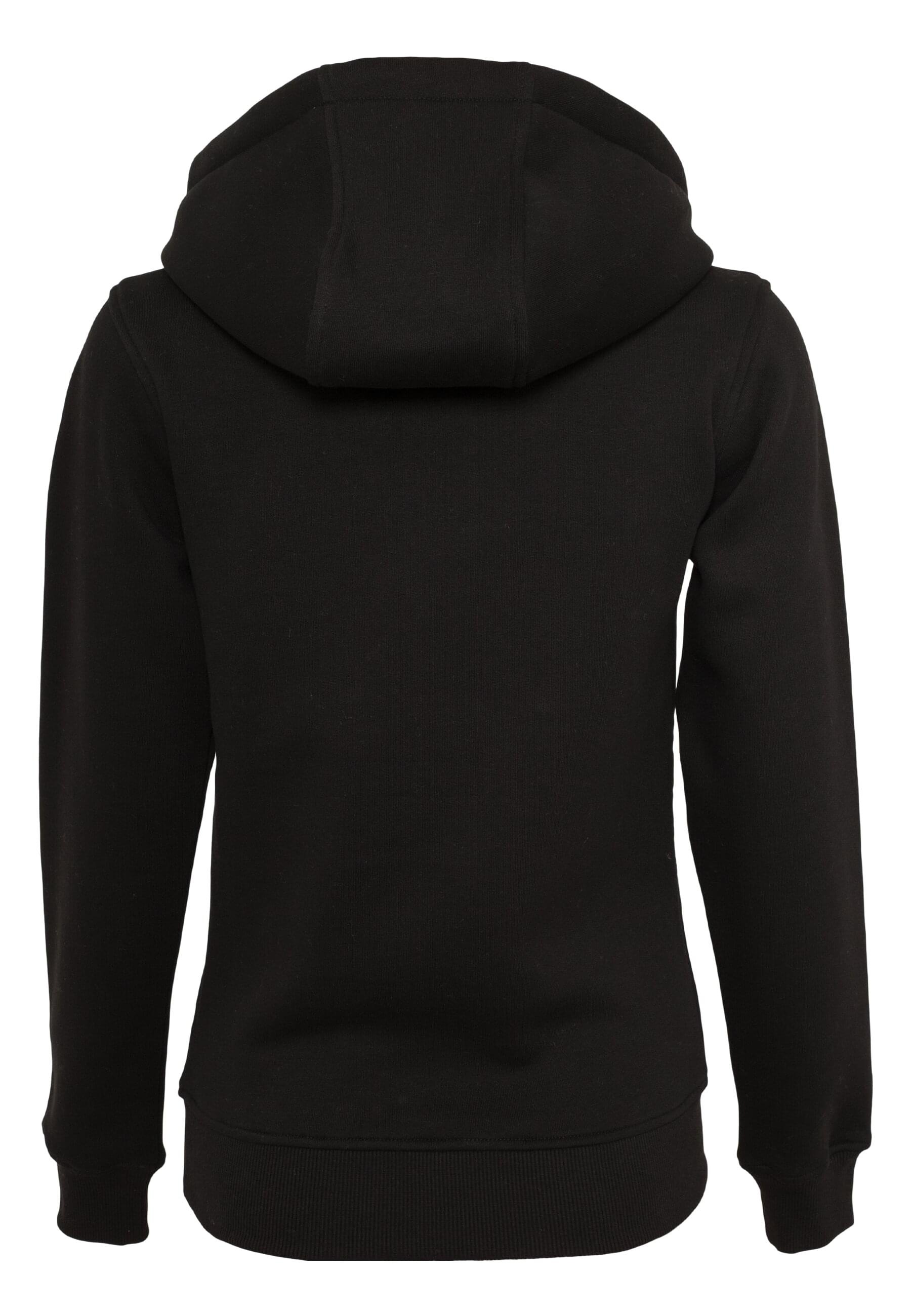 MisterTee Rundhalspullover "MisterTee Damen Ladies Moth Hoody" 1 Stk. günstig online kaufen