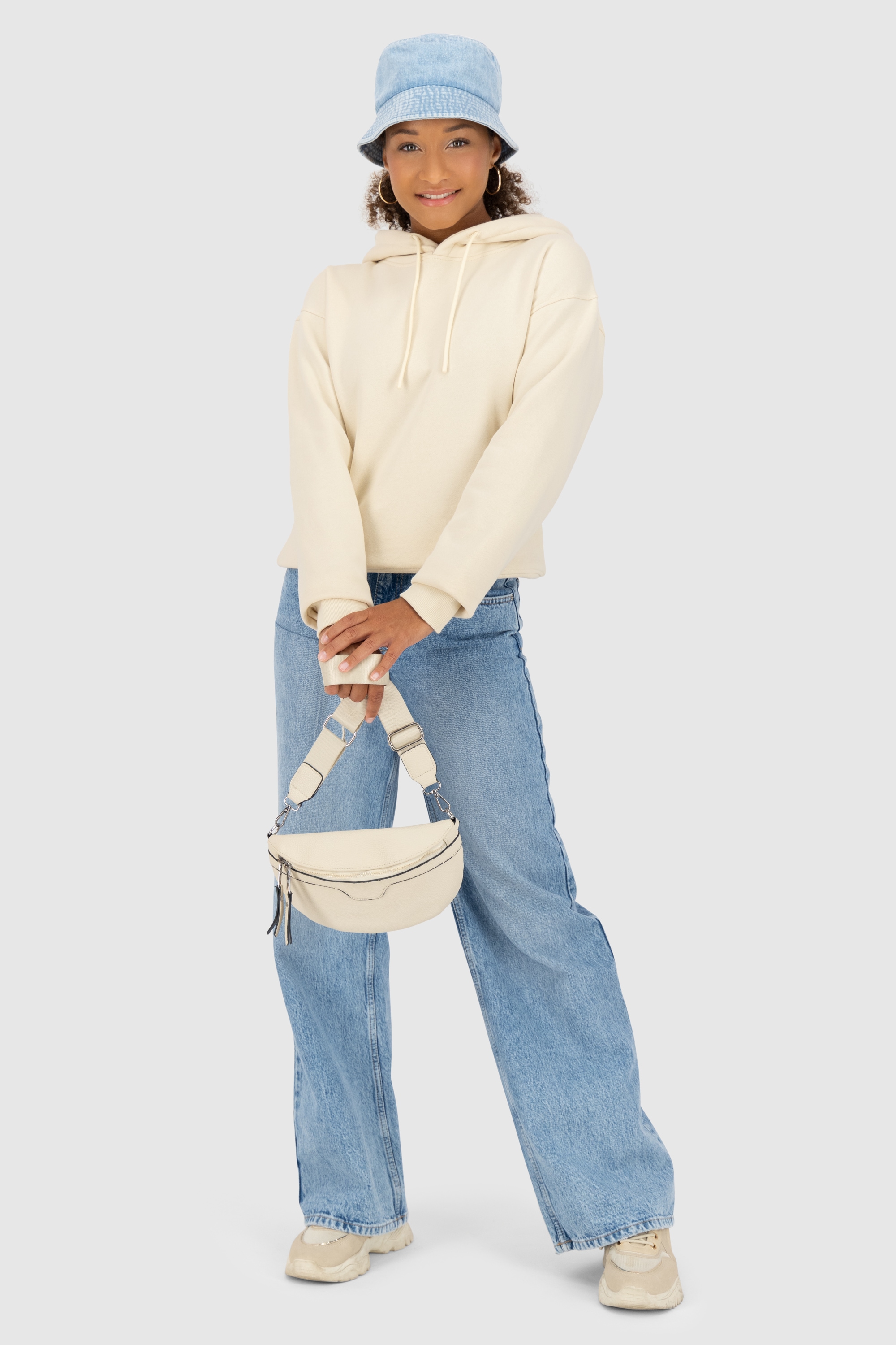Alife & Kickin Kapuzensweatshirt »Damen ThaneeAK A«, Basic Hoodie Kapuzenpullover, Sweatshirt mit Kapuze