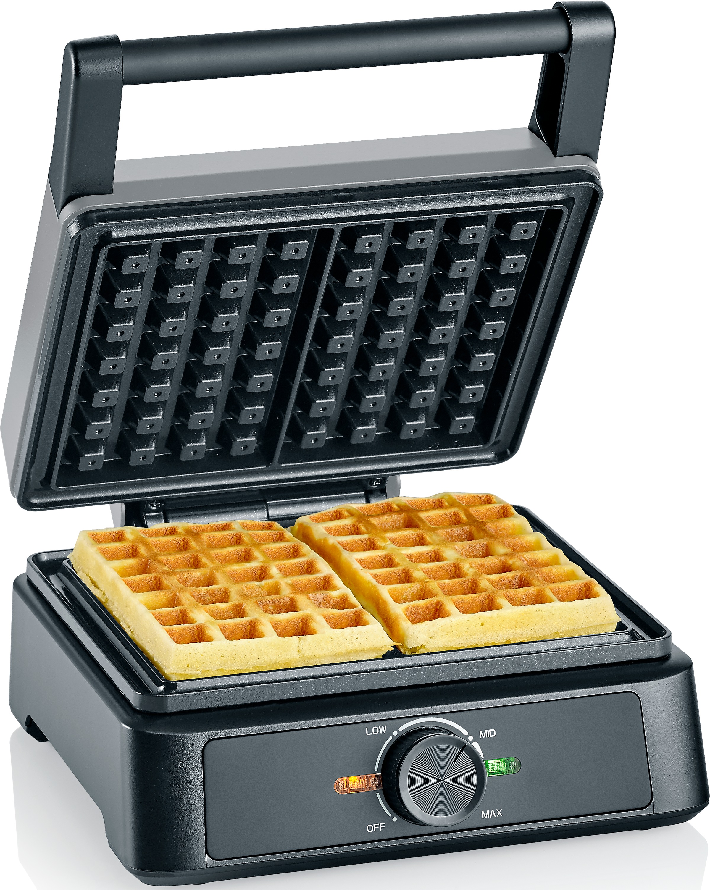 Severin Waffeleisen "WA 2125" 1600 W Belgisches Waffeleisen günstig online kaufen