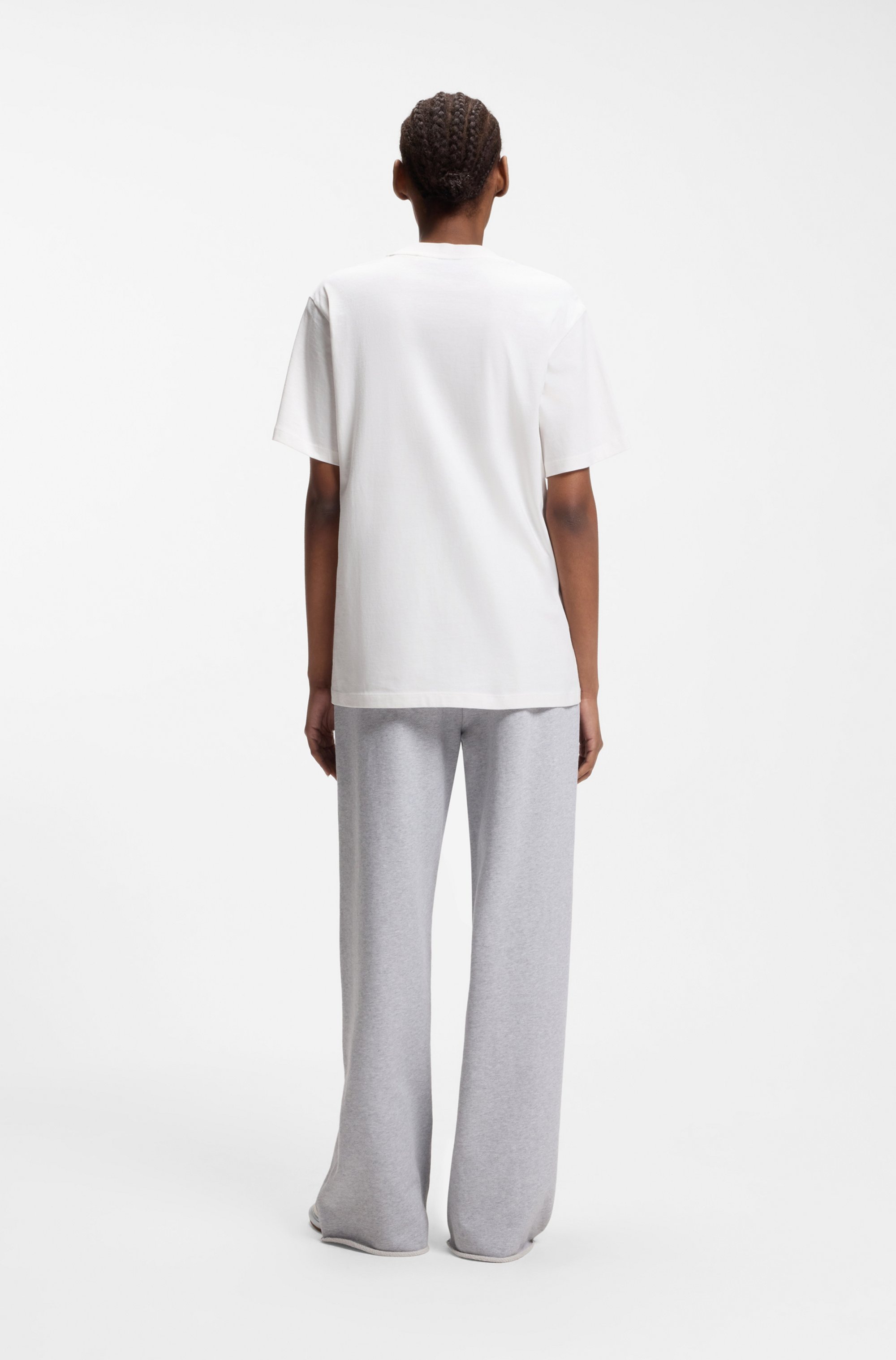 HUGO Blue T-Shirt »Vintage Tee« im Relaxed Fit