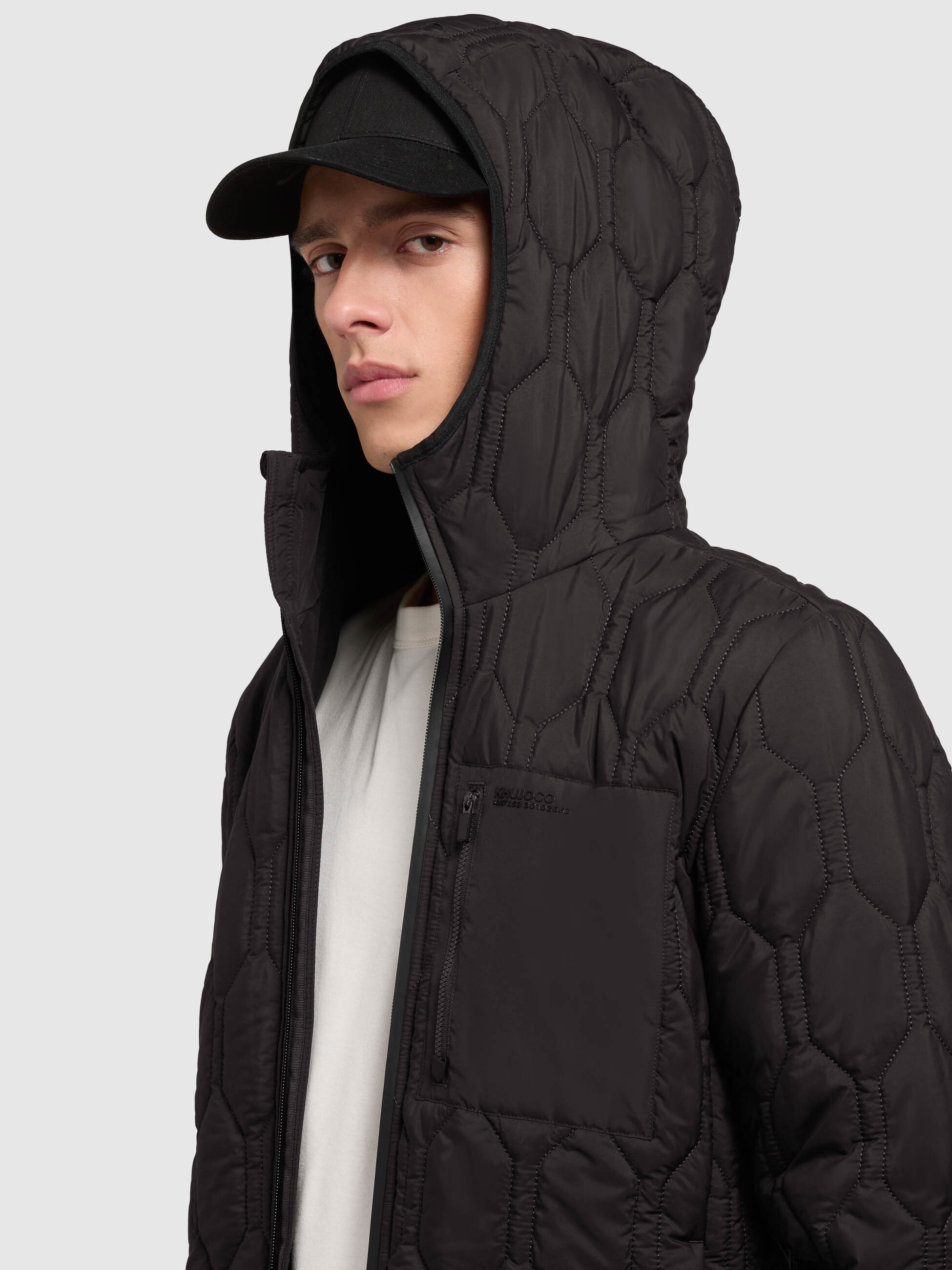 khujo Anorak »RUET«, mit Kapuze